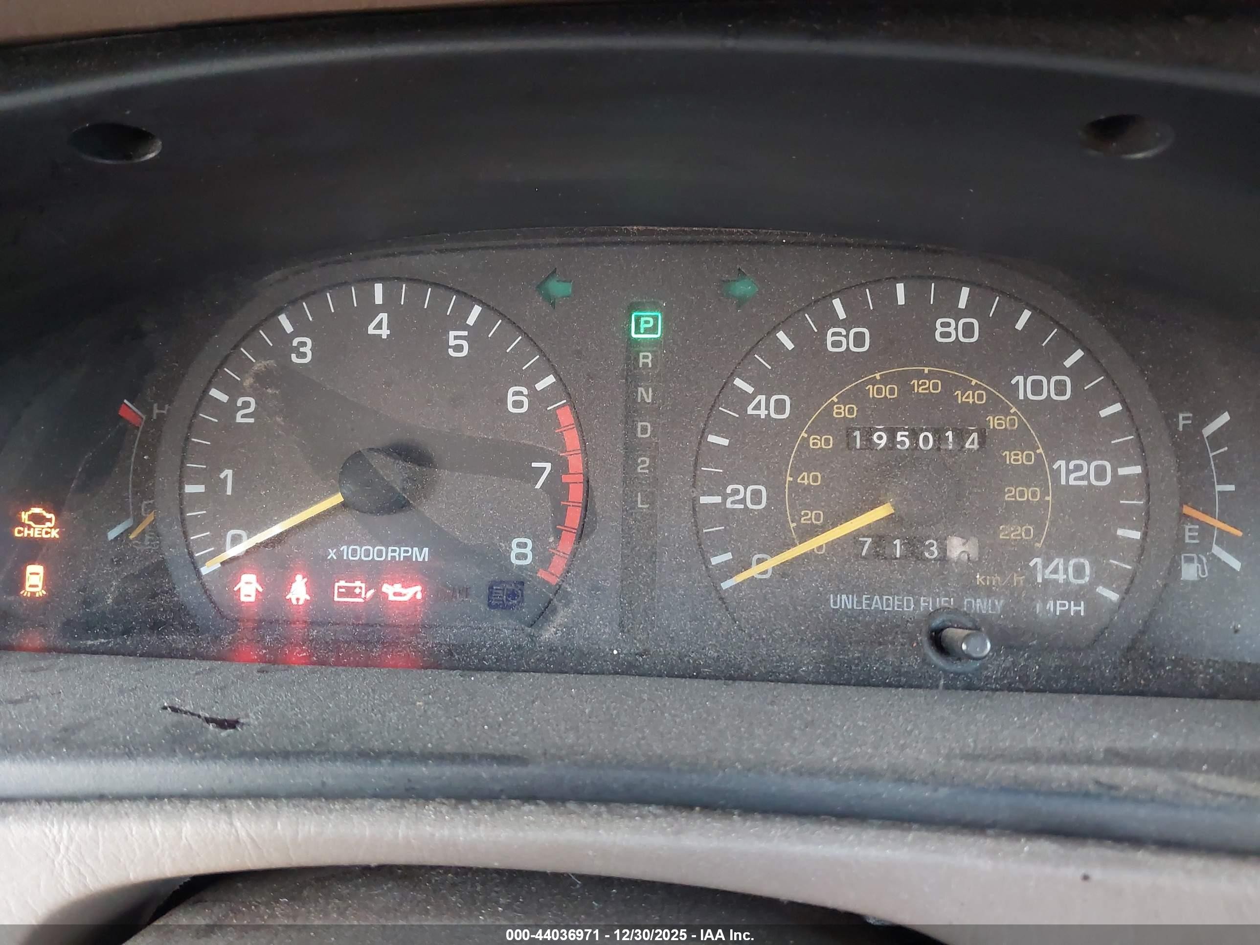 1995 Toyota Camry Le Gold vin: JT2SK12EXS0310508