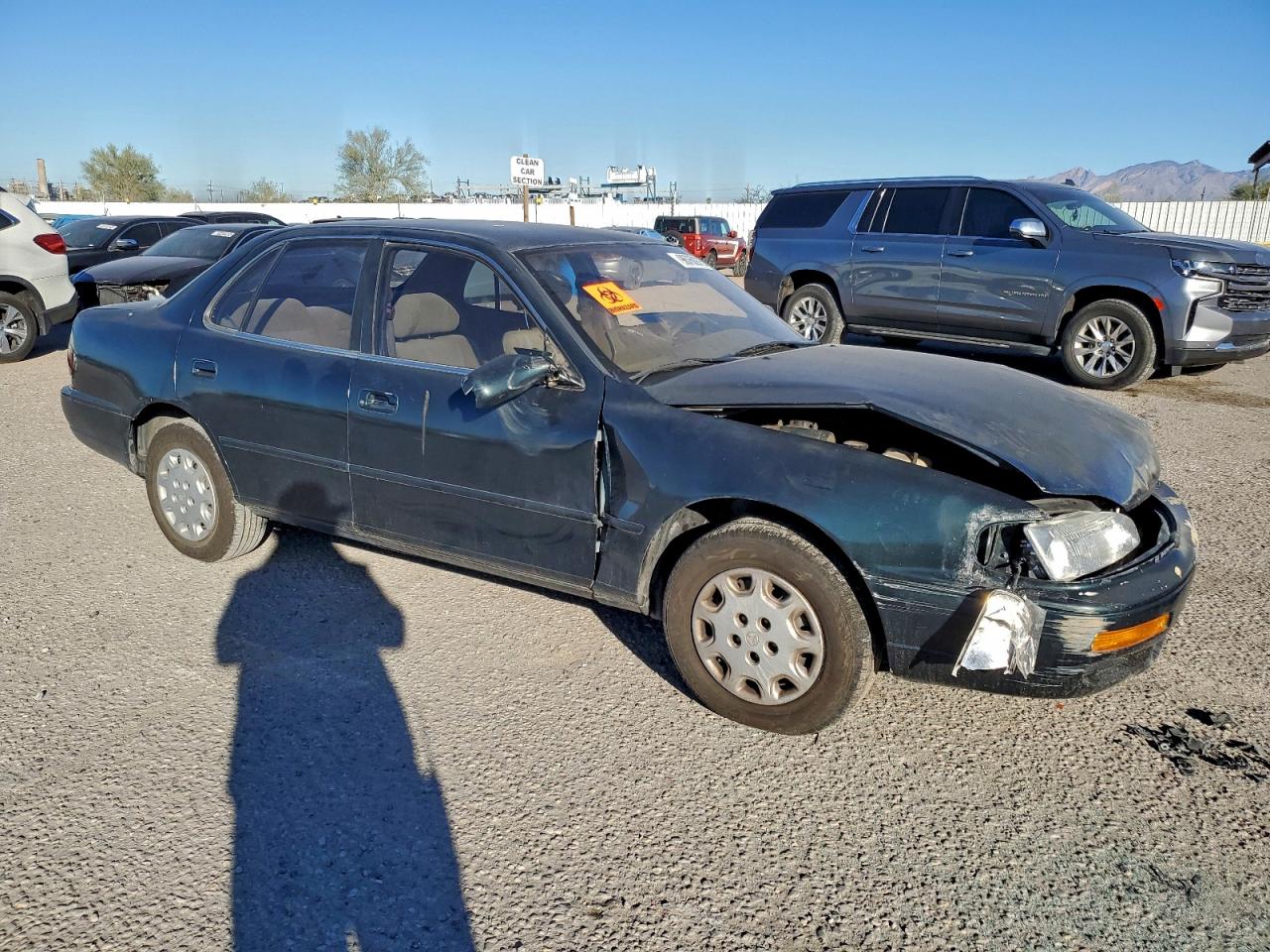 1995 Toyota Camry Le Green vin: JT2SK12EXS0331147