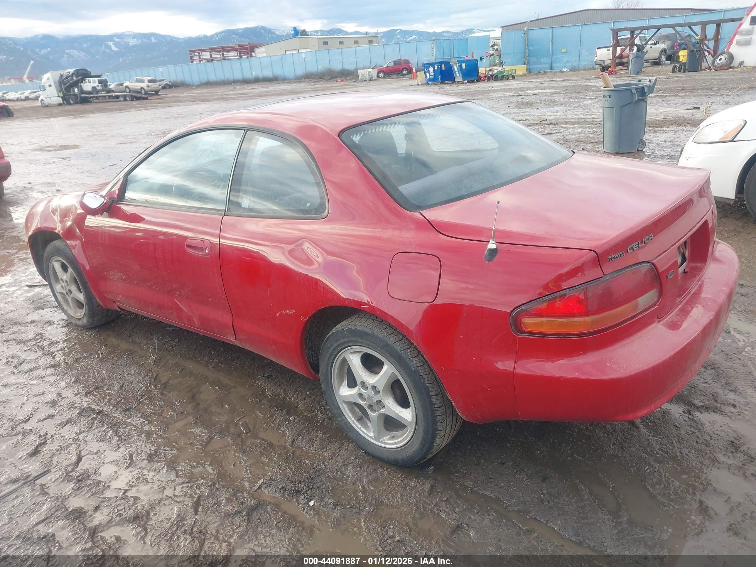 1995 Toyota Celica Gt Red vin: JT2ST07F2S0022118