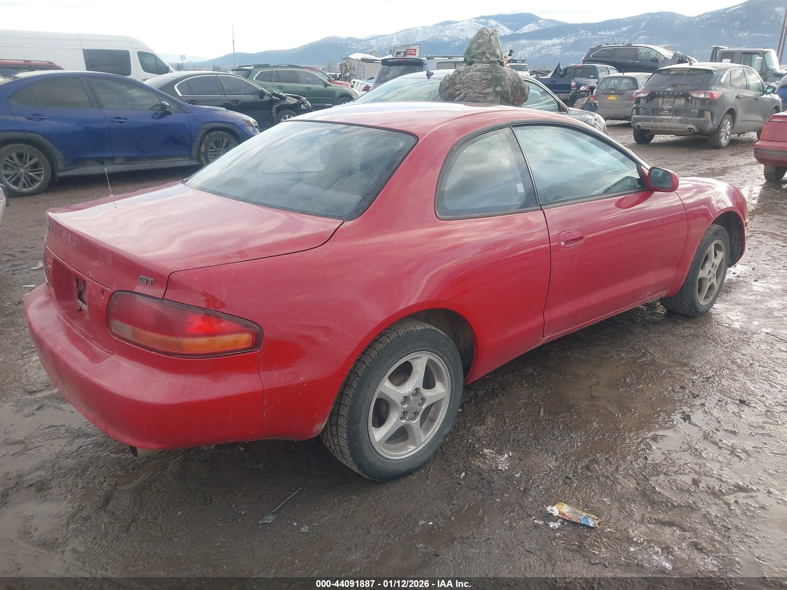 1995 Toyota Celica Gt Red vin: JT2ST07F2S0022118