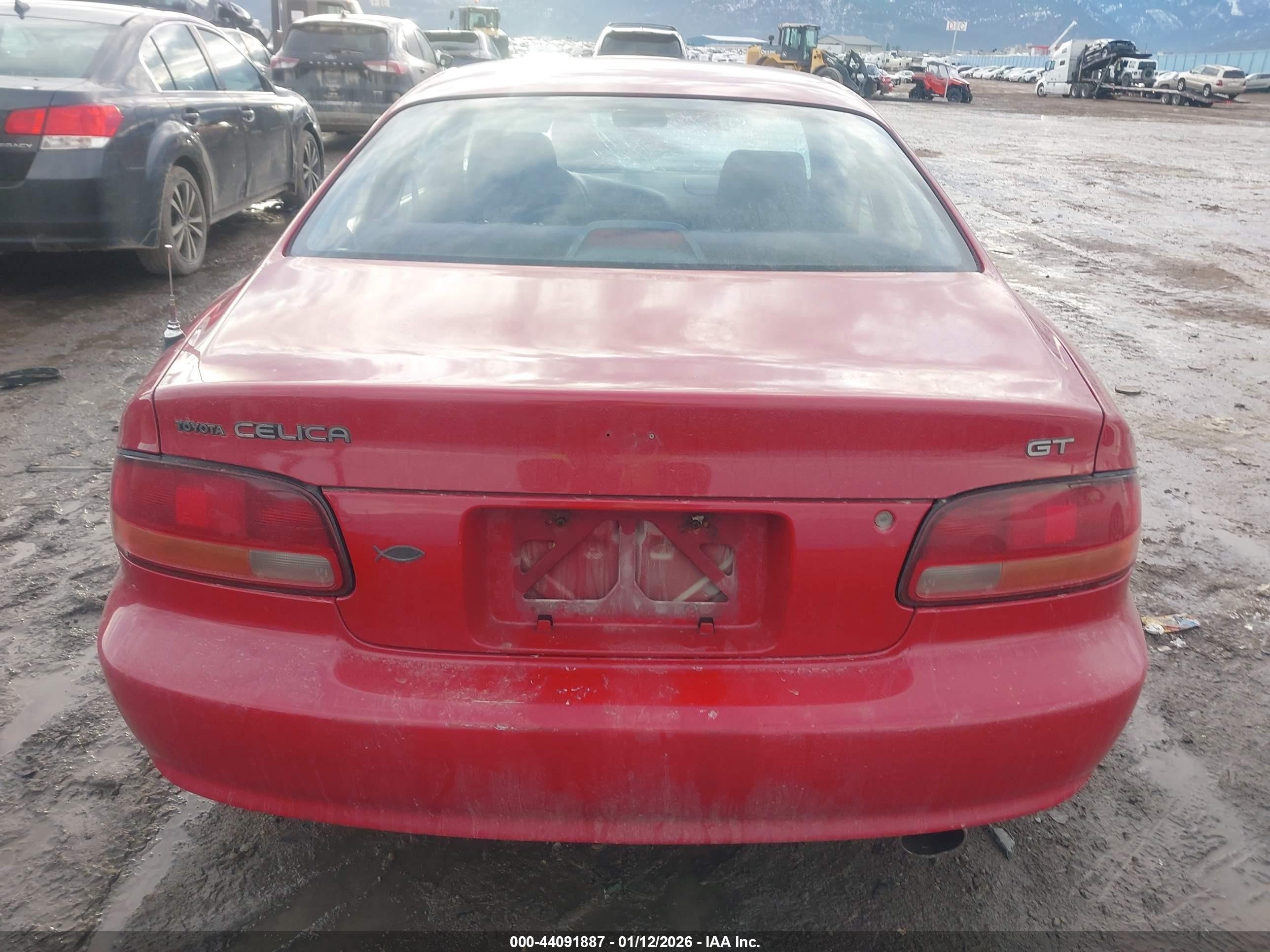 1995 Toyota Celica Gt Red vin: JT2ST07F2S0022118