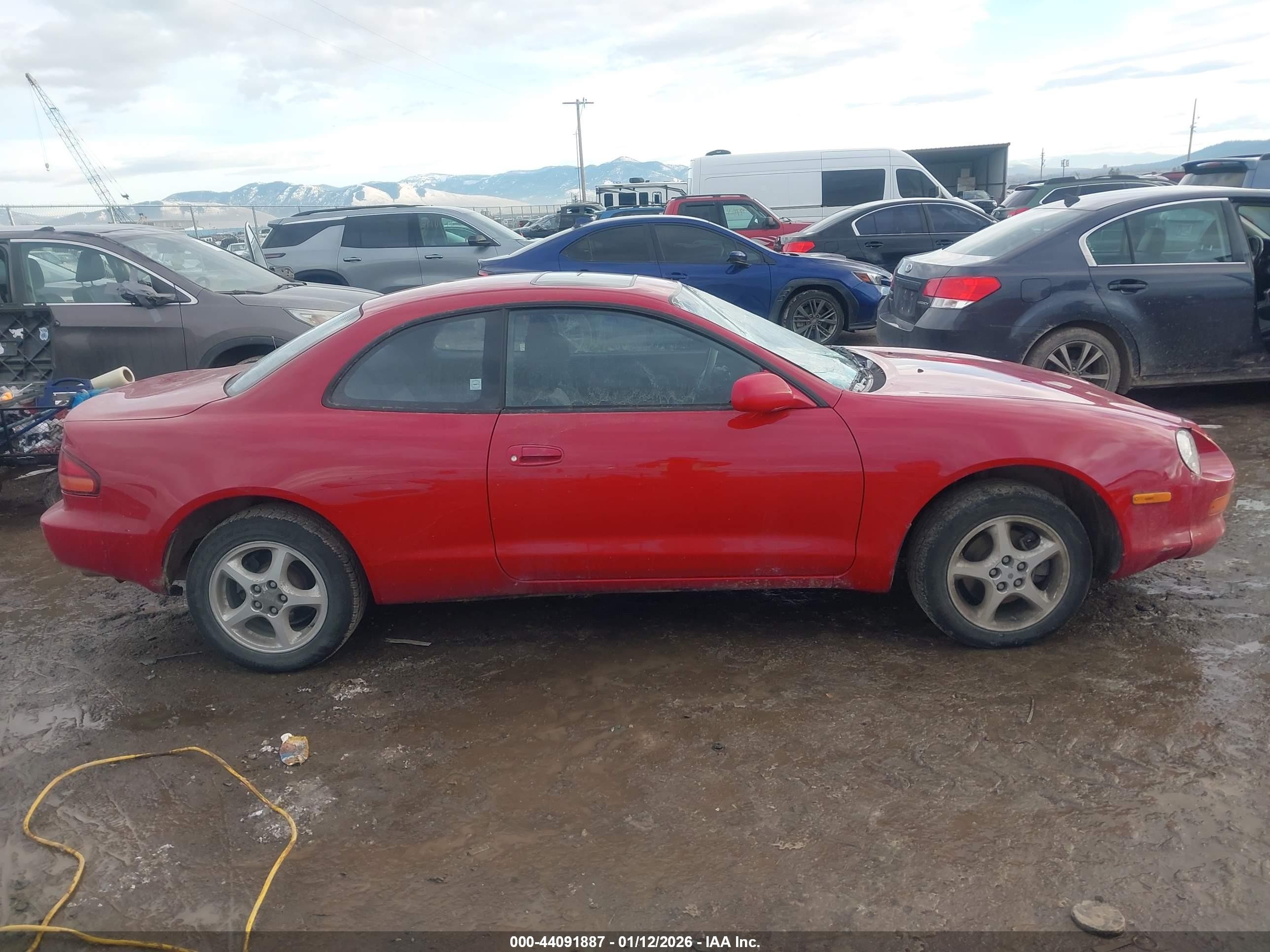 1995 Toyota Celica Gt Red vin: JT2ST07F2S0022118