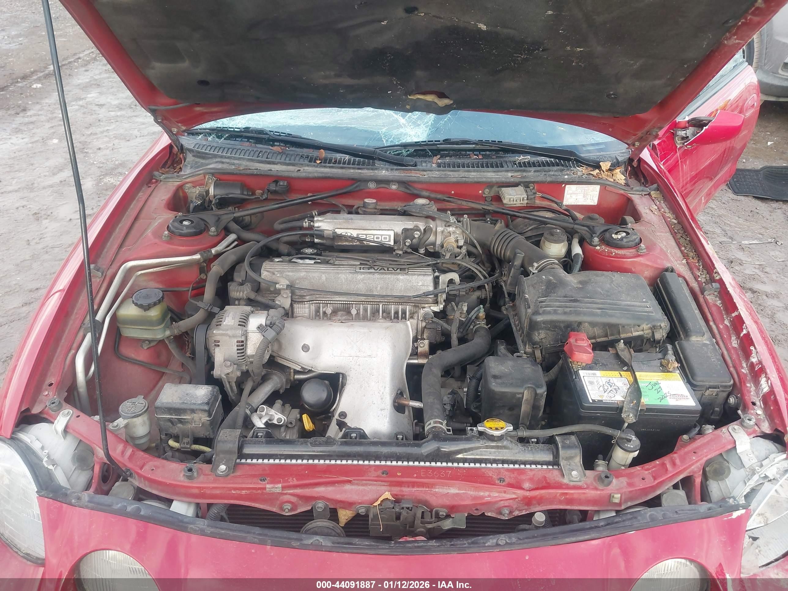 1995 Toyota Celica Gt Red vin: JT2ST07F2S0022118