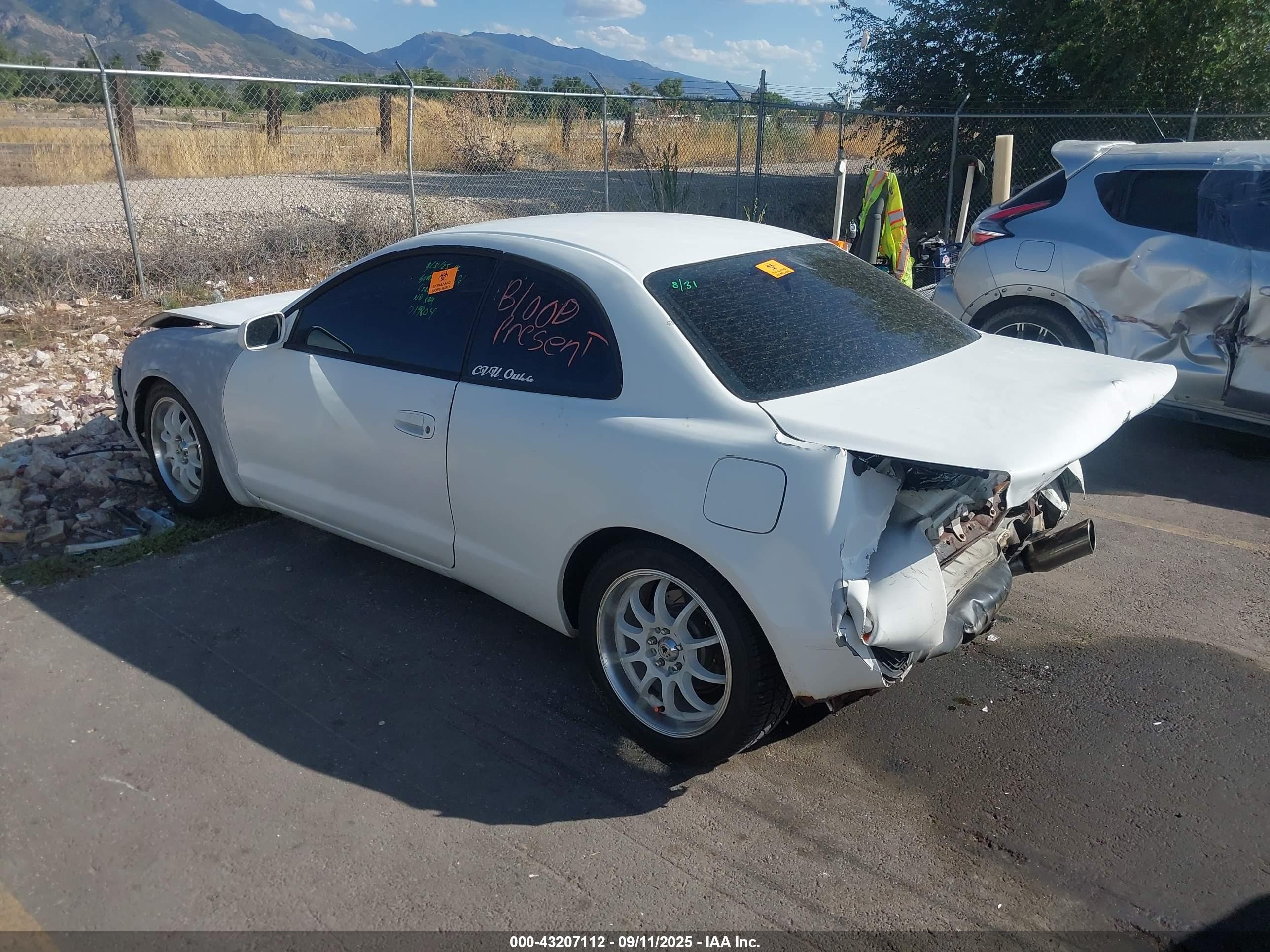 1995 Toyota Celica Gt White vin: JT2ST07F4S0019804