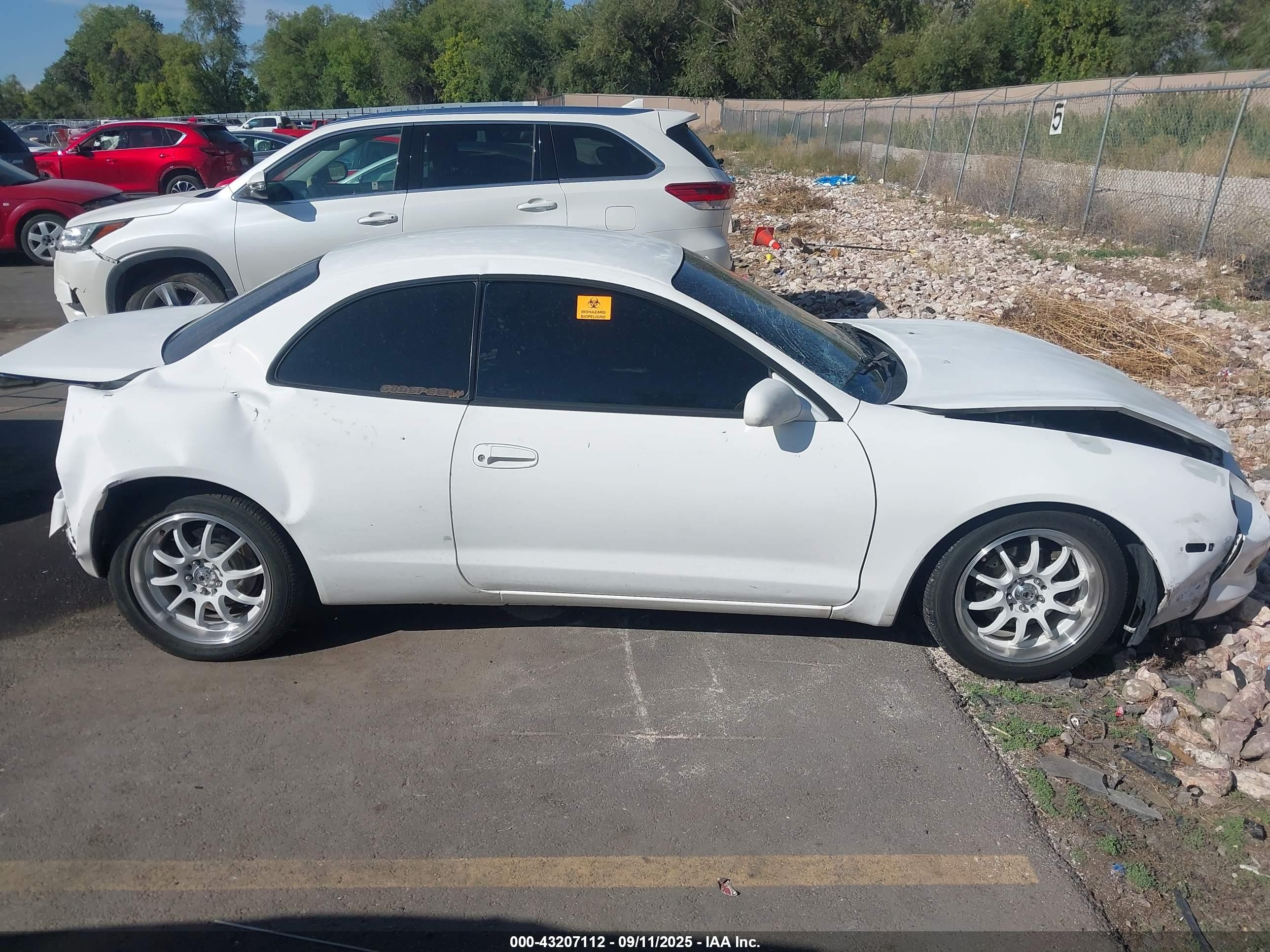 1995 Toyota Celica Gt White vin: JT2ST07F4S0019804
