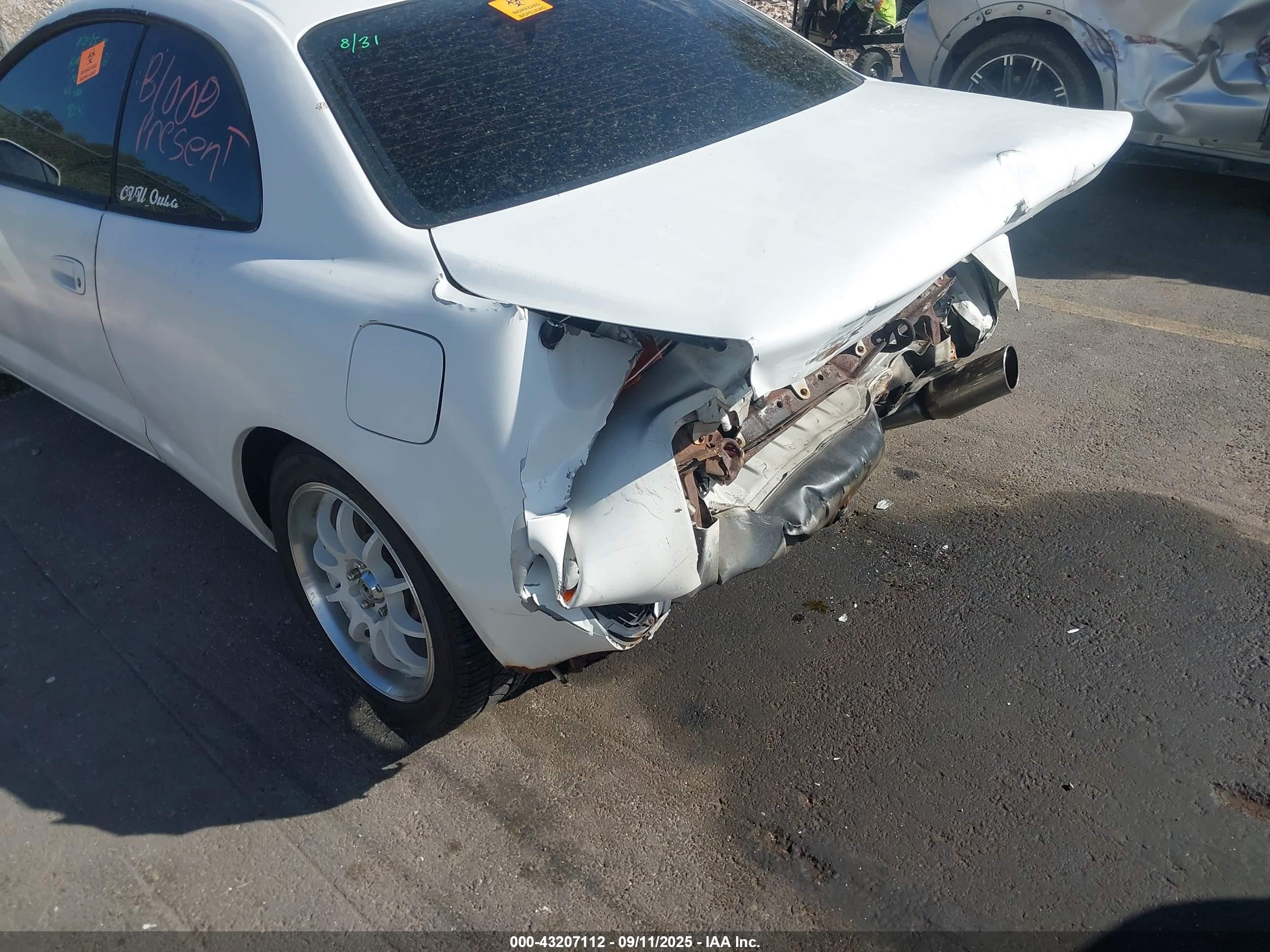 1995 Toyota Celica Gt White vin: JT2ST07F4S0019804