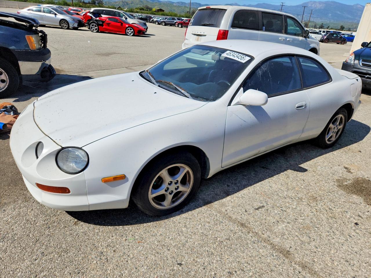 1994 Toyota Celica Gt White vin: JT2ST07F7R0010430