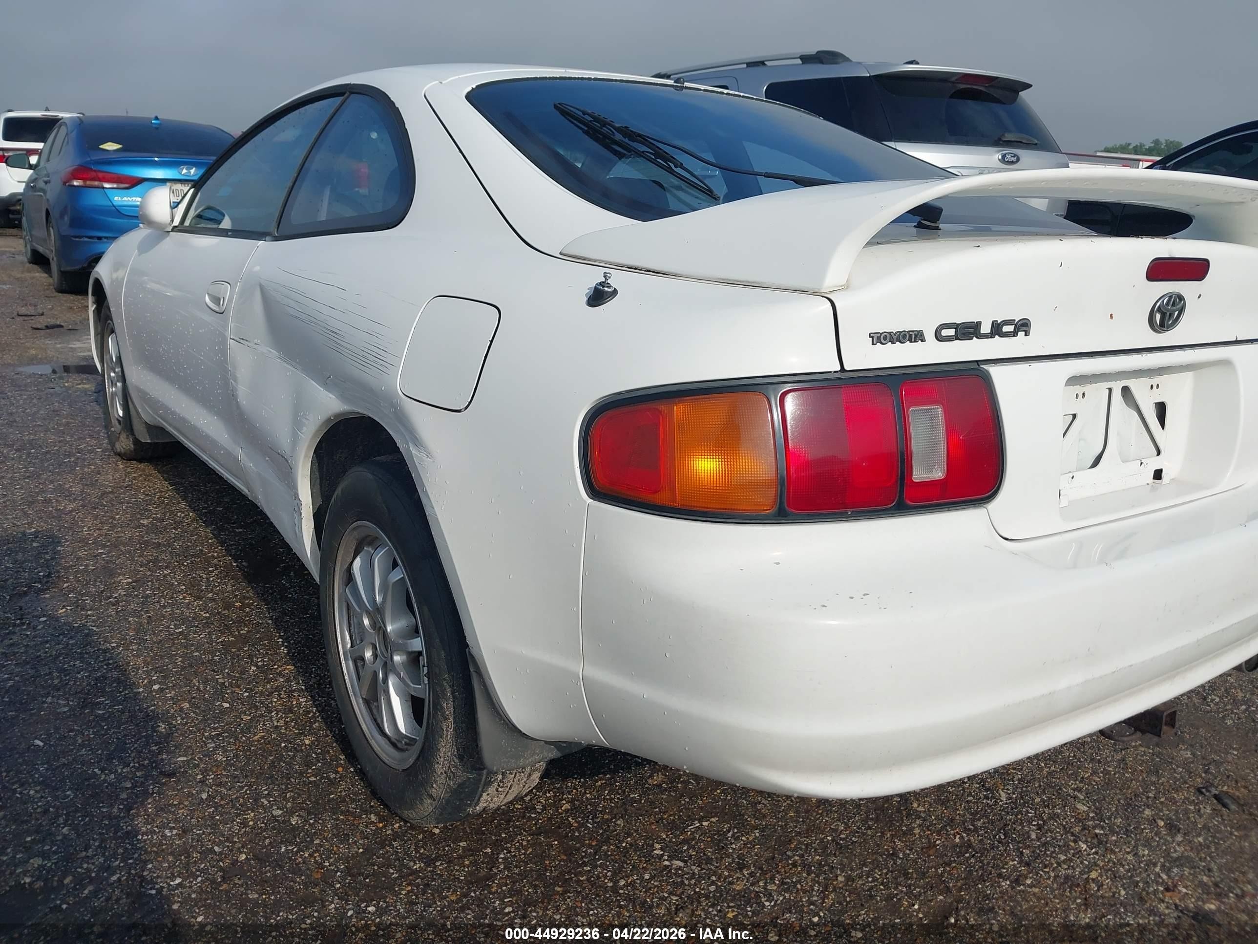 1995 Toyota Celica Gt White vin: JT2ST07N1S0019928