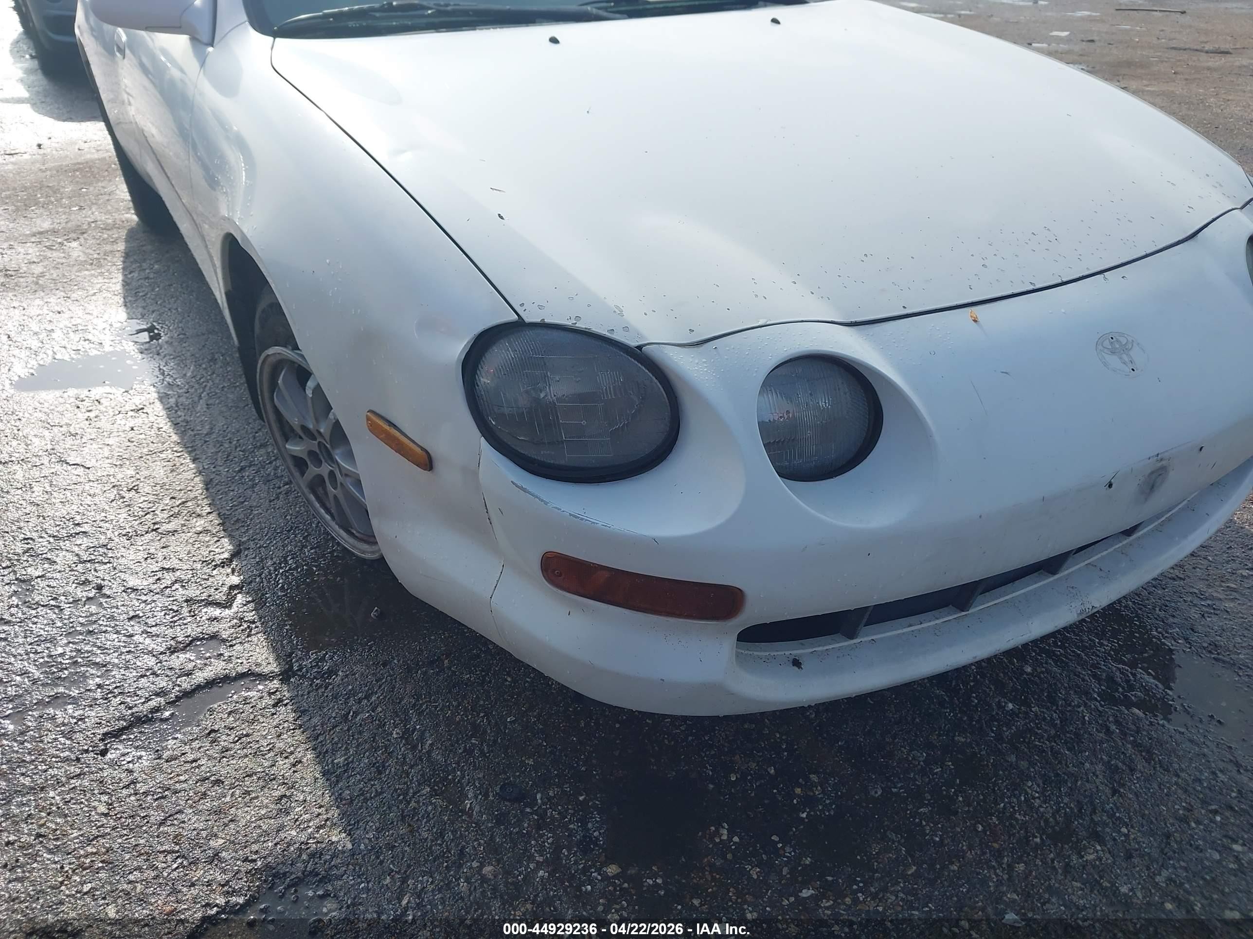 1995 Toyota Celica Gt White vin: JT2ST07N1S0019928