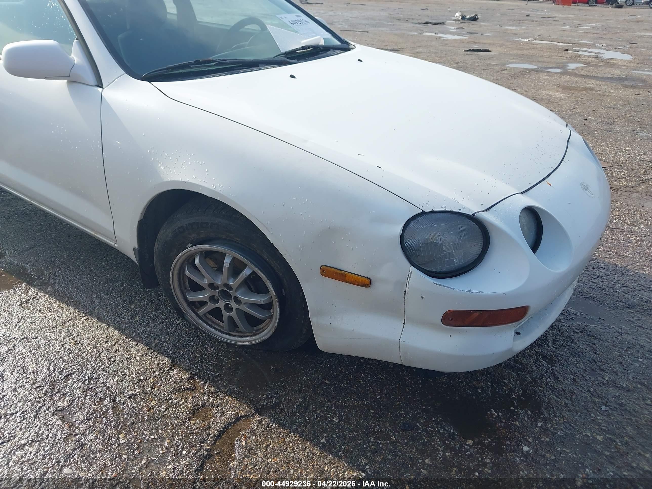 1995 Toyota Celica Gt White vin: JT2ST07N1S0019928