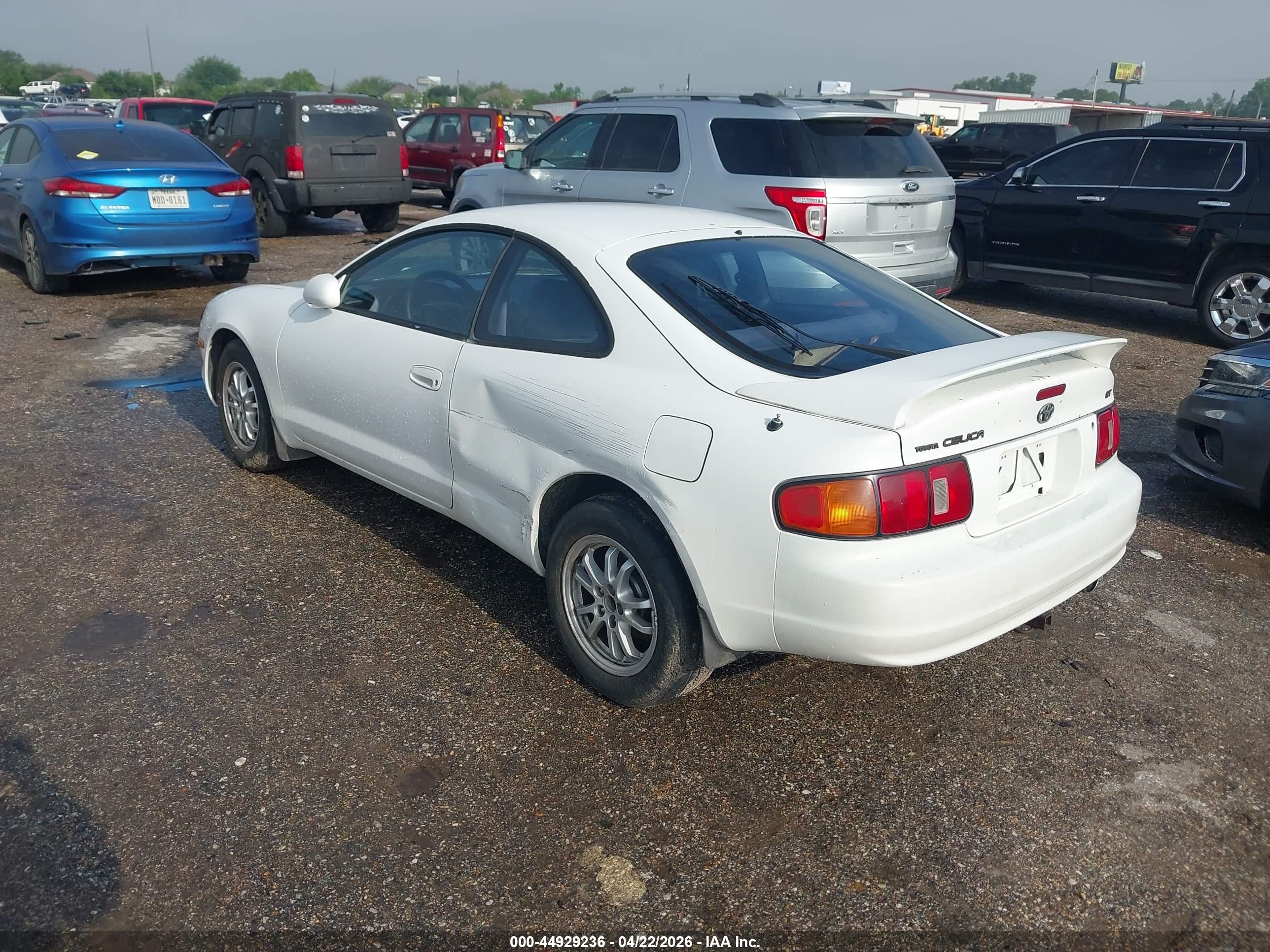 1995 Toyota Celica Gt White vin: JT2ST07N1S0019928