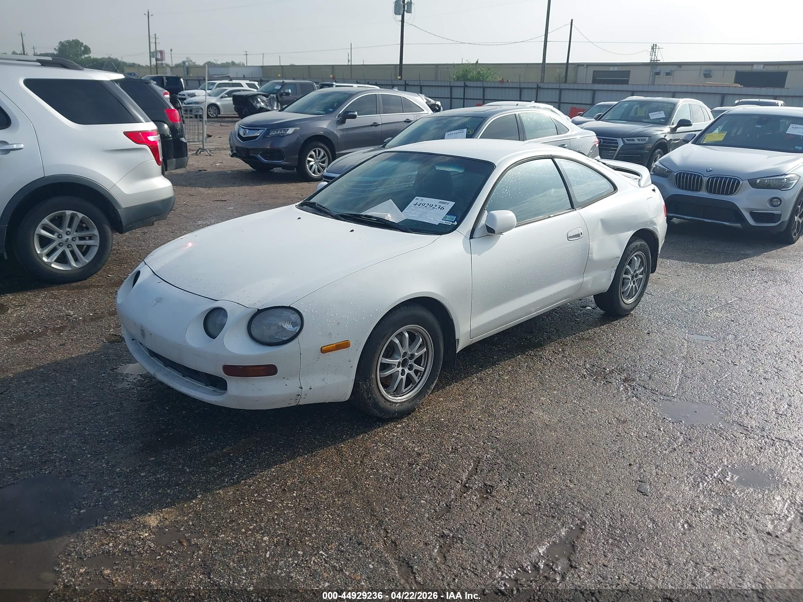1995 Toyota Celica Gt White vin: JT2ST07N1S0019928