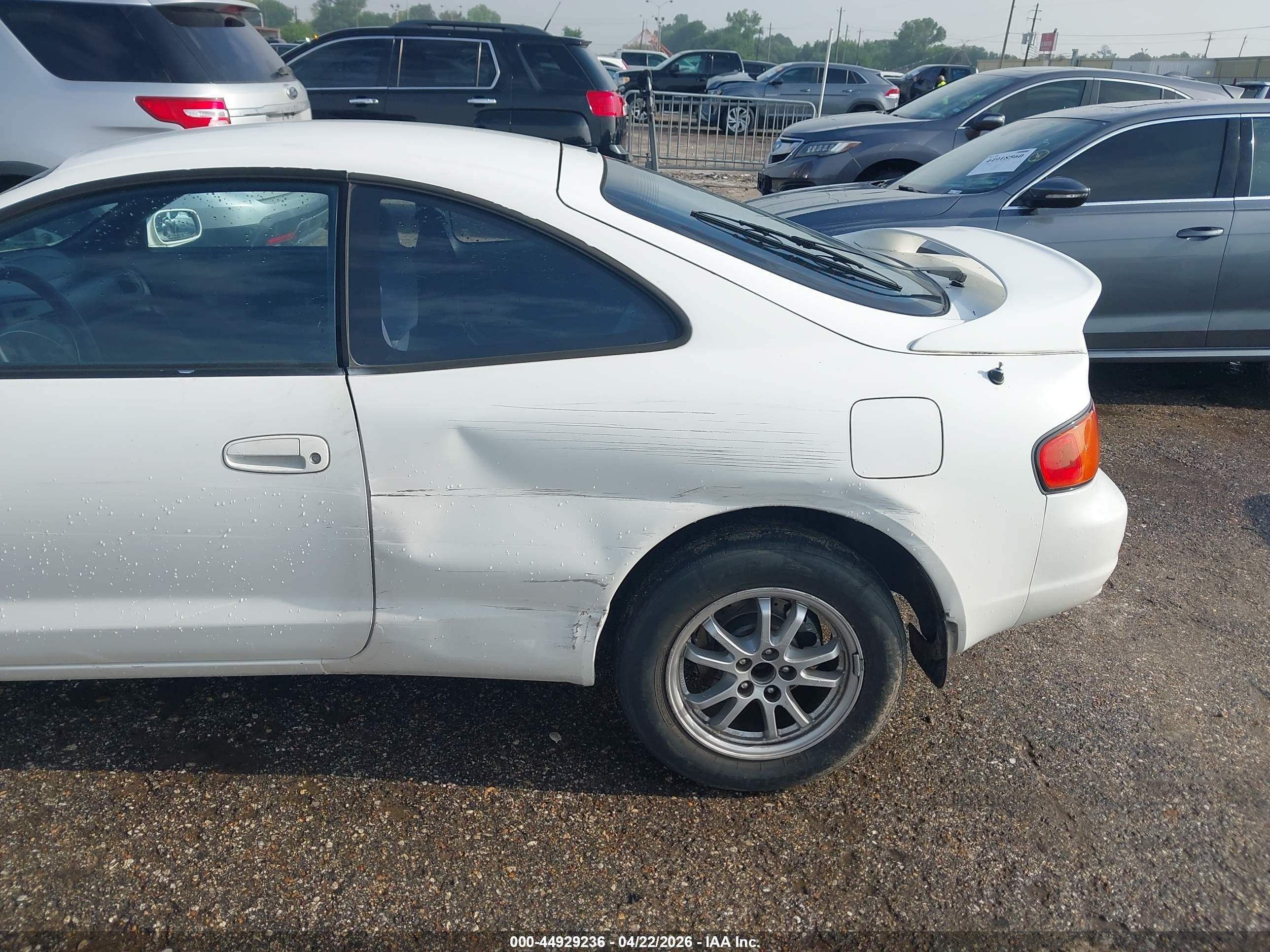 1995 Toyota Celica Gt White vin: JT2ST07N1S0019928