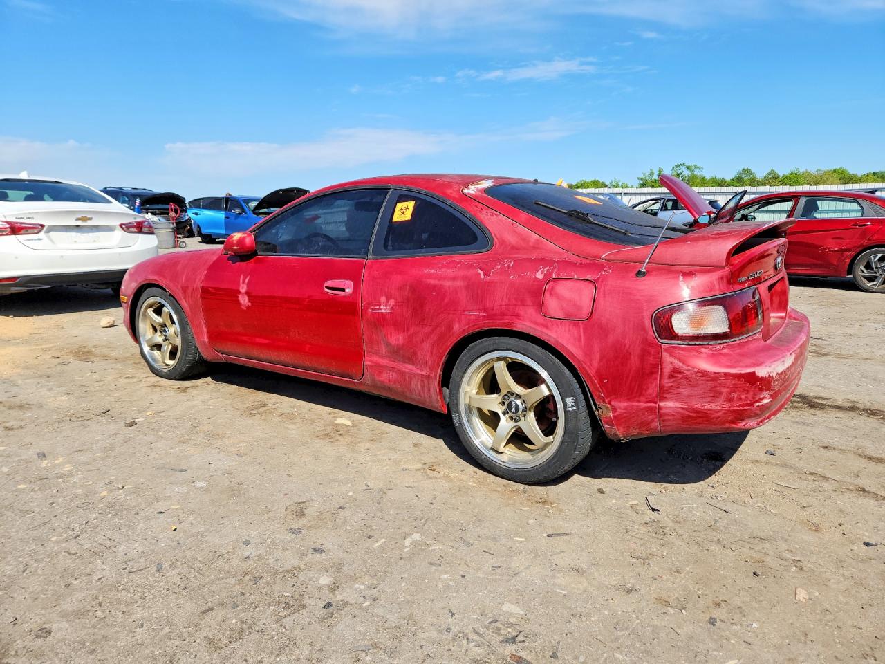 1995 Toyota Celica Gt Red vin: JT2ST07N2S0021154