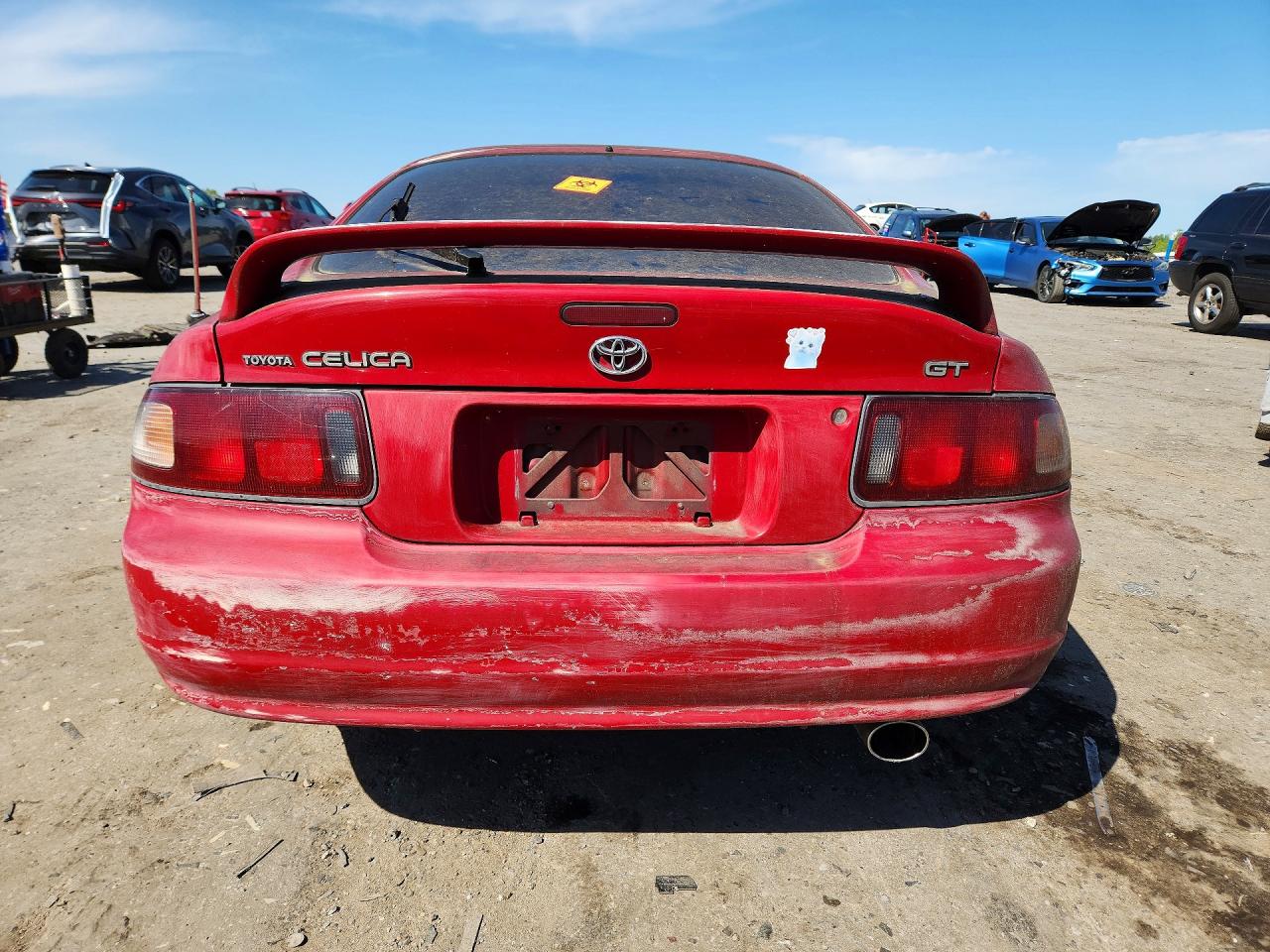 1995 Toyota Celica Gt Red vin: JT2ST07N2S0021154