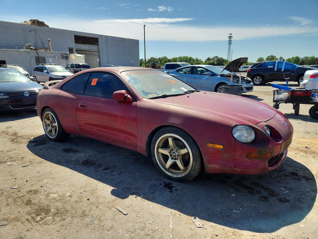 1995 Toyota Celica Gt Red vin: JT2ST07N2S0021154