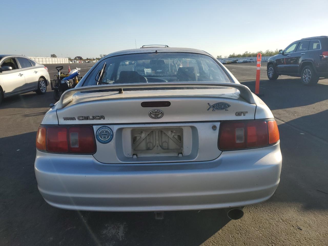 1994 Toyota Celica Gt Silver vin: JT2ST07N4R0001482