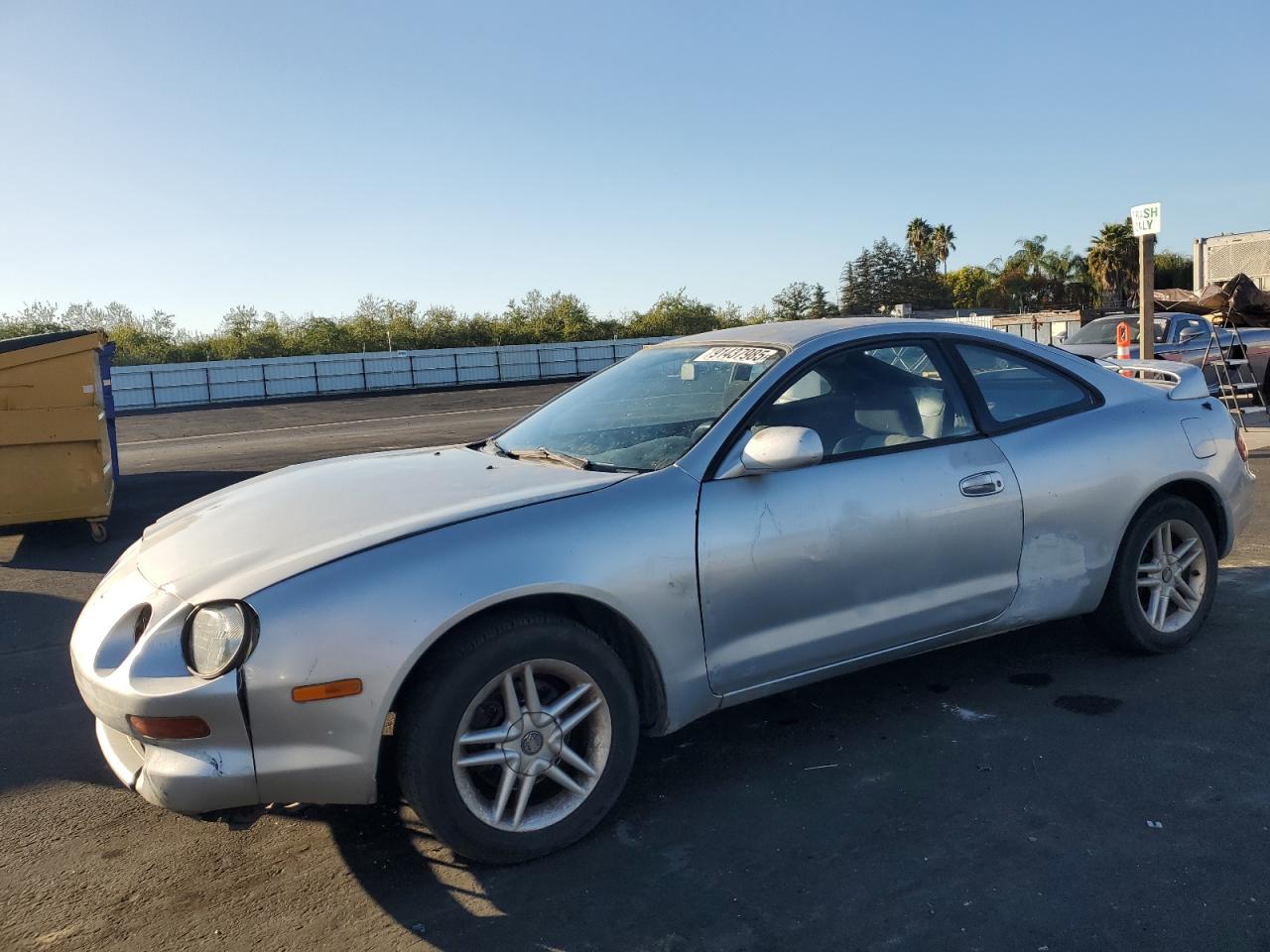 1994 Toyota Celica Gt Silver vin: JT2ST07N4R0001482