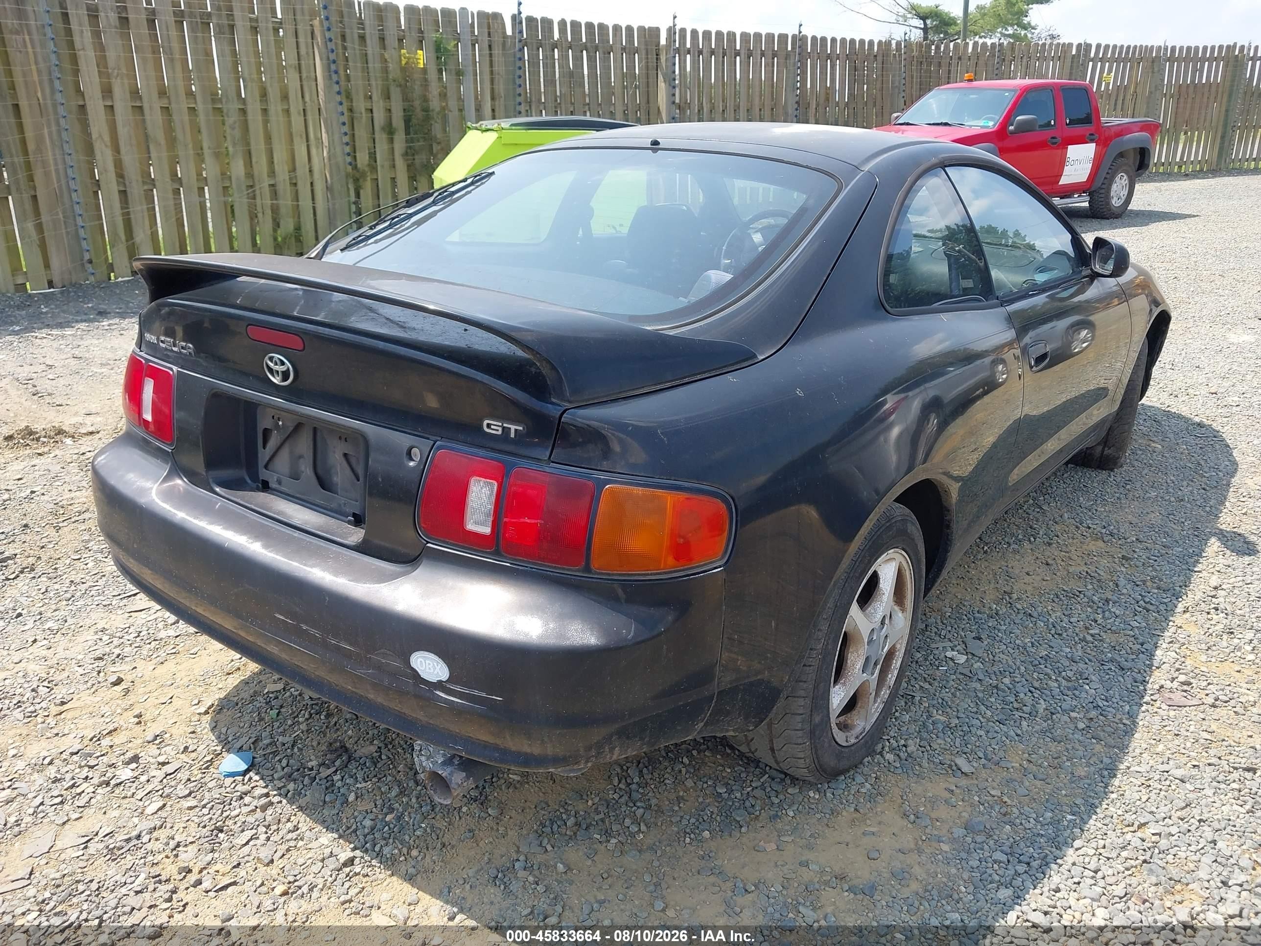 1995 Toyota Celica Gt Black vin: JT2ST07N5S0018409