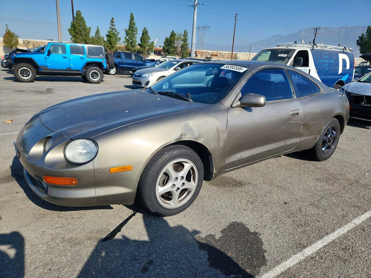 1995 Toyota Celica Gt Gray vin: JT2ST07N5S0021052