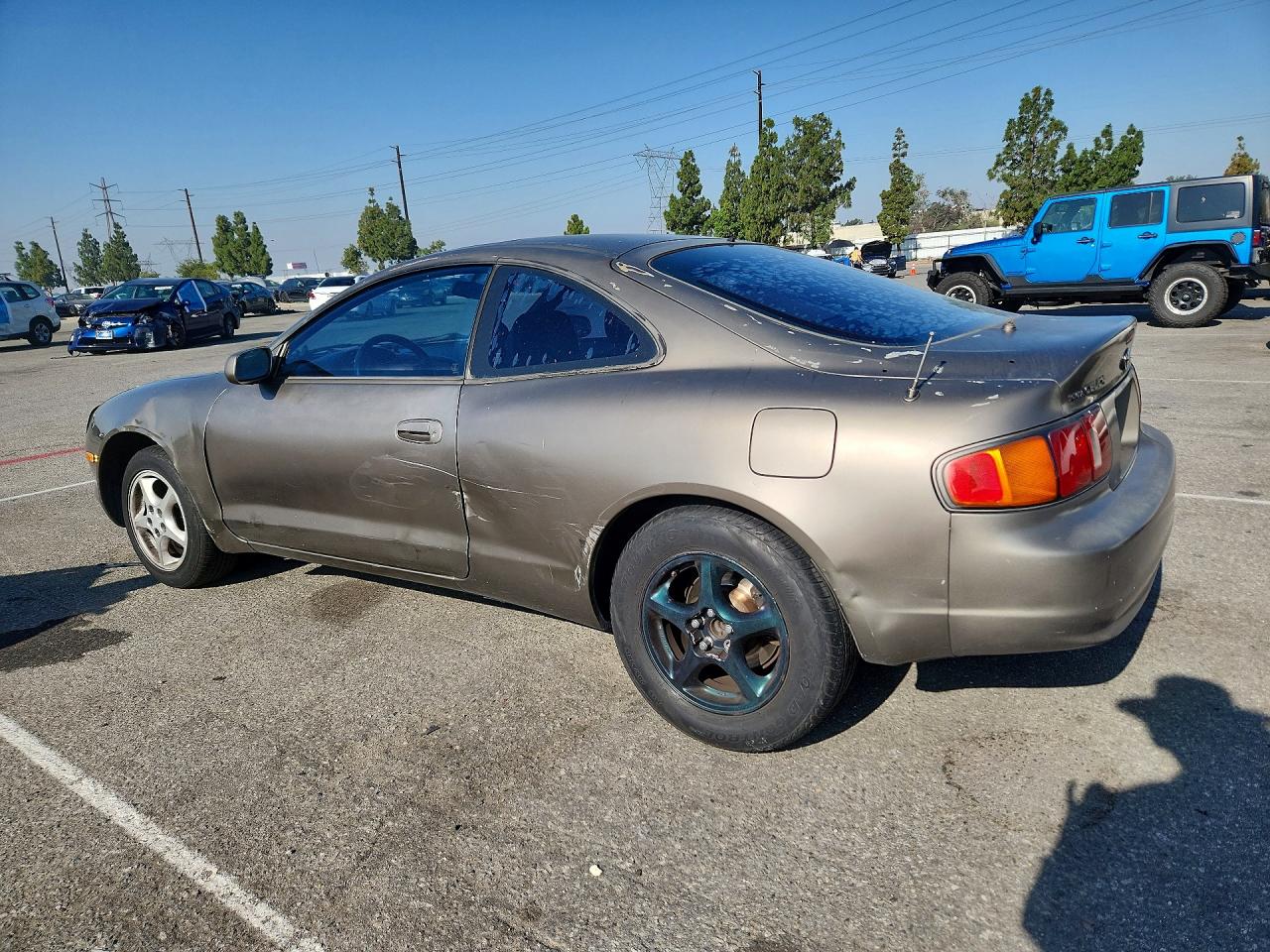 1995 Toyota Celica Gt Gray vin: JT2ST07N5S0021052
