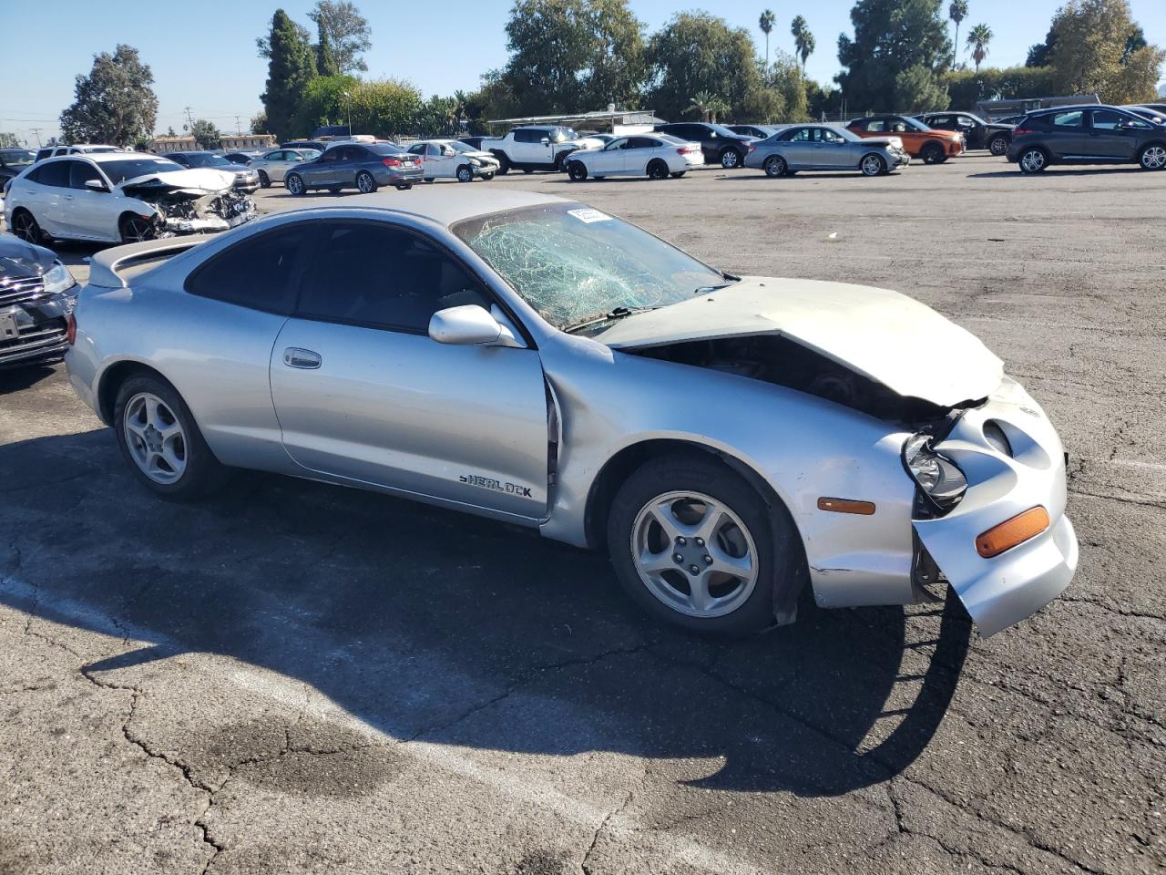 1995 Toyota Celica Gt Silver vin: JT2ST07N7S0027970
