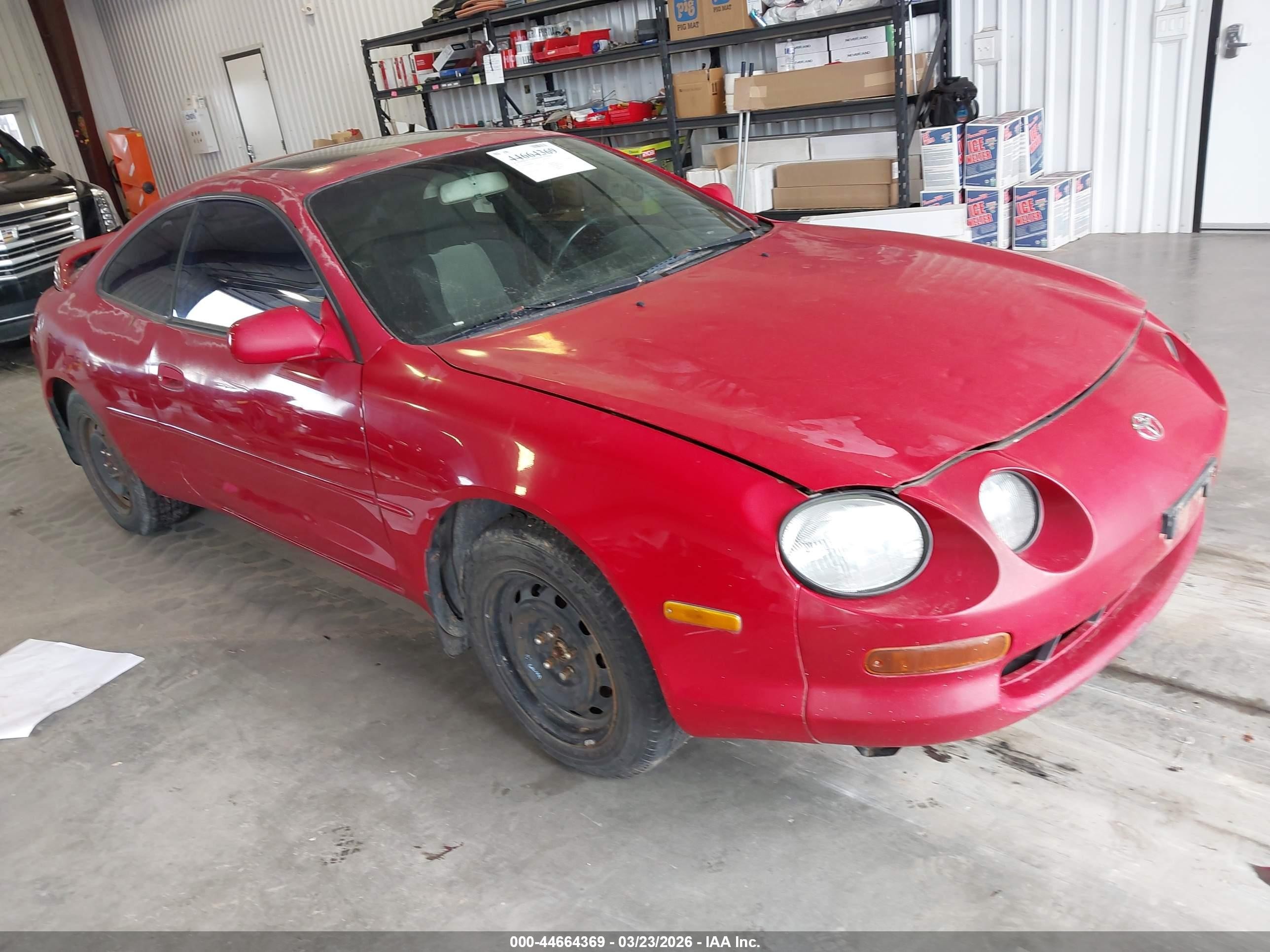1994 Toyota Celica Gt Red vin: JT2ST07NXR0001843