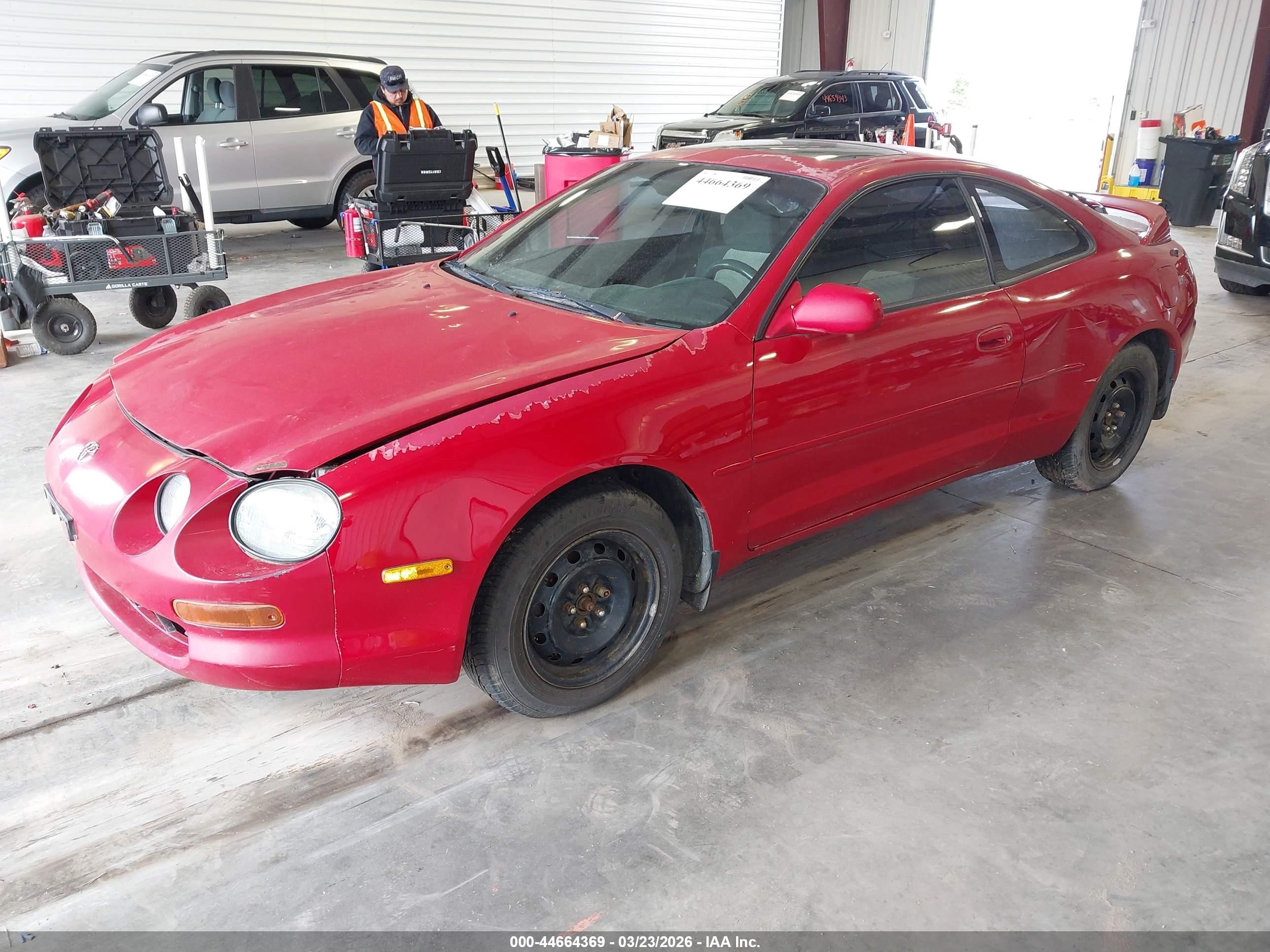 1994 Toyota Celica Gt Red vin: JT2ST07NXR0001843