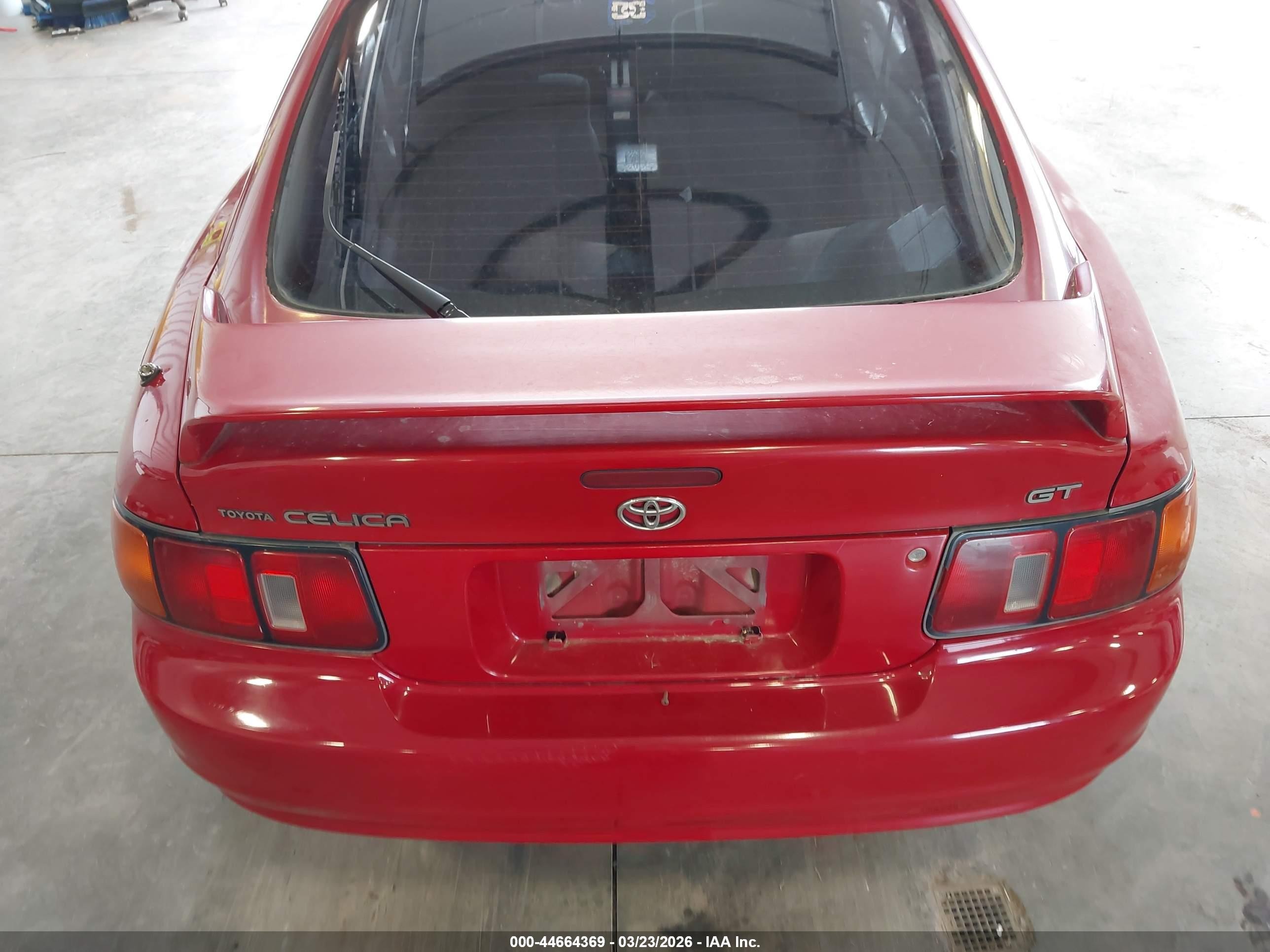 1994 Toyota Celica Gt Red vin: JT2ST07NXR0001843