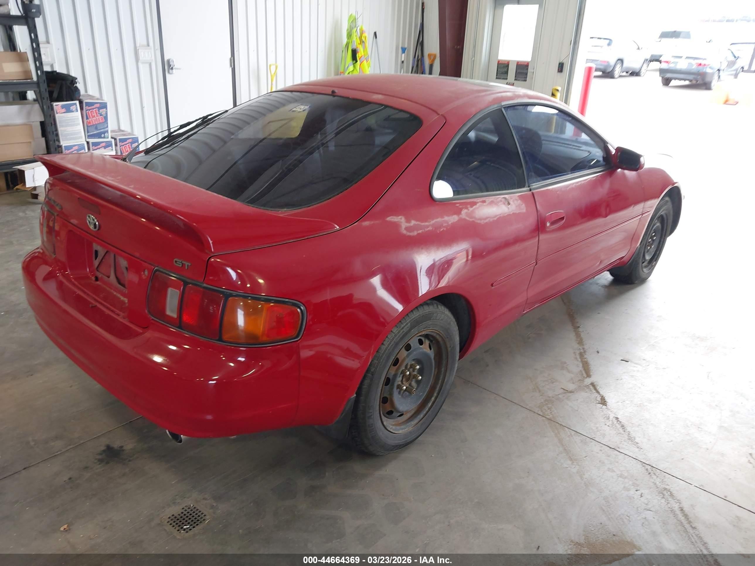 1994 Toyota Celica Gt Red vin: JT2ST07NXR0001843