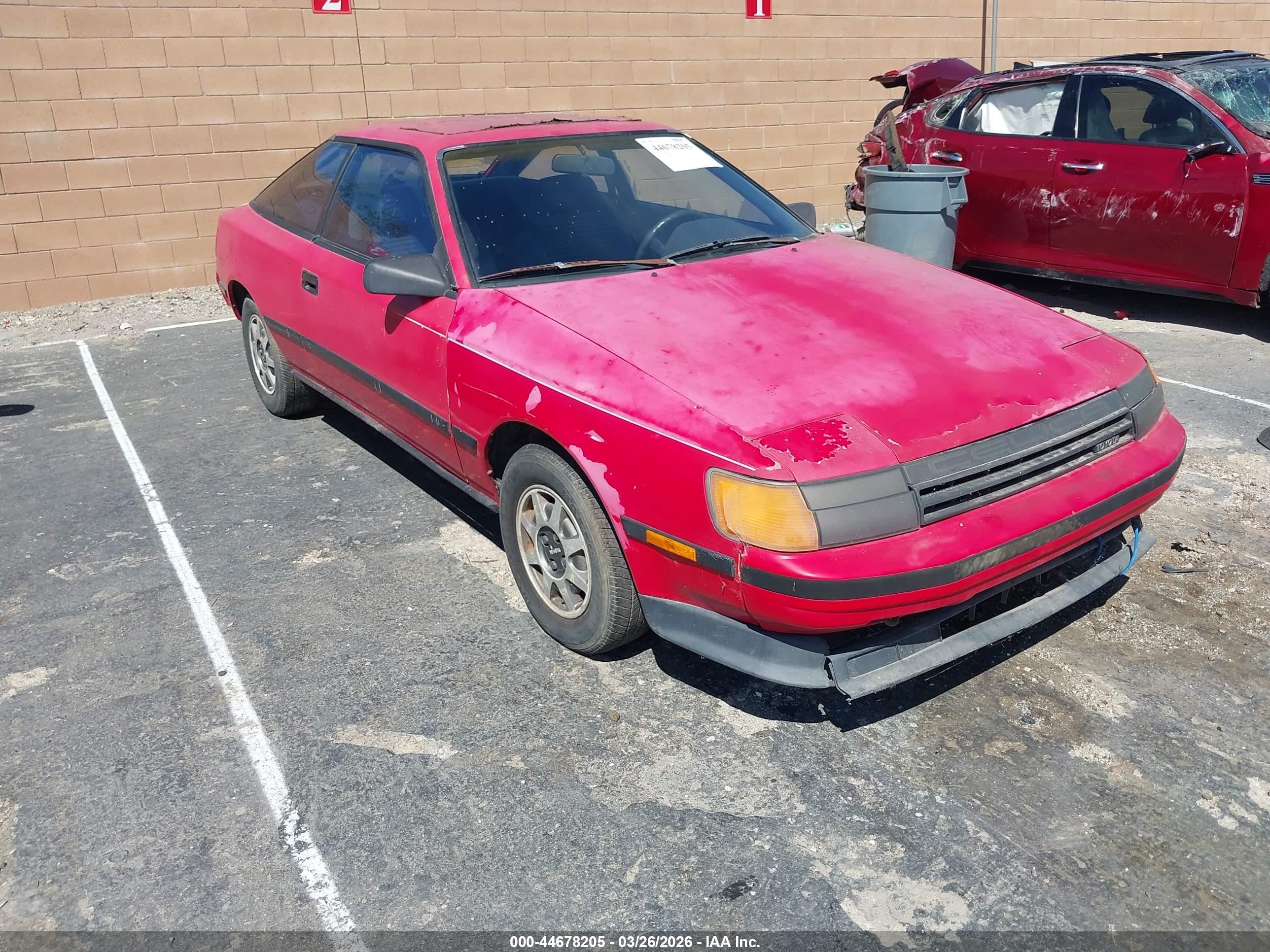 1986 Toyota Celica Gt Красный vin: JT2ST64L2G7068897