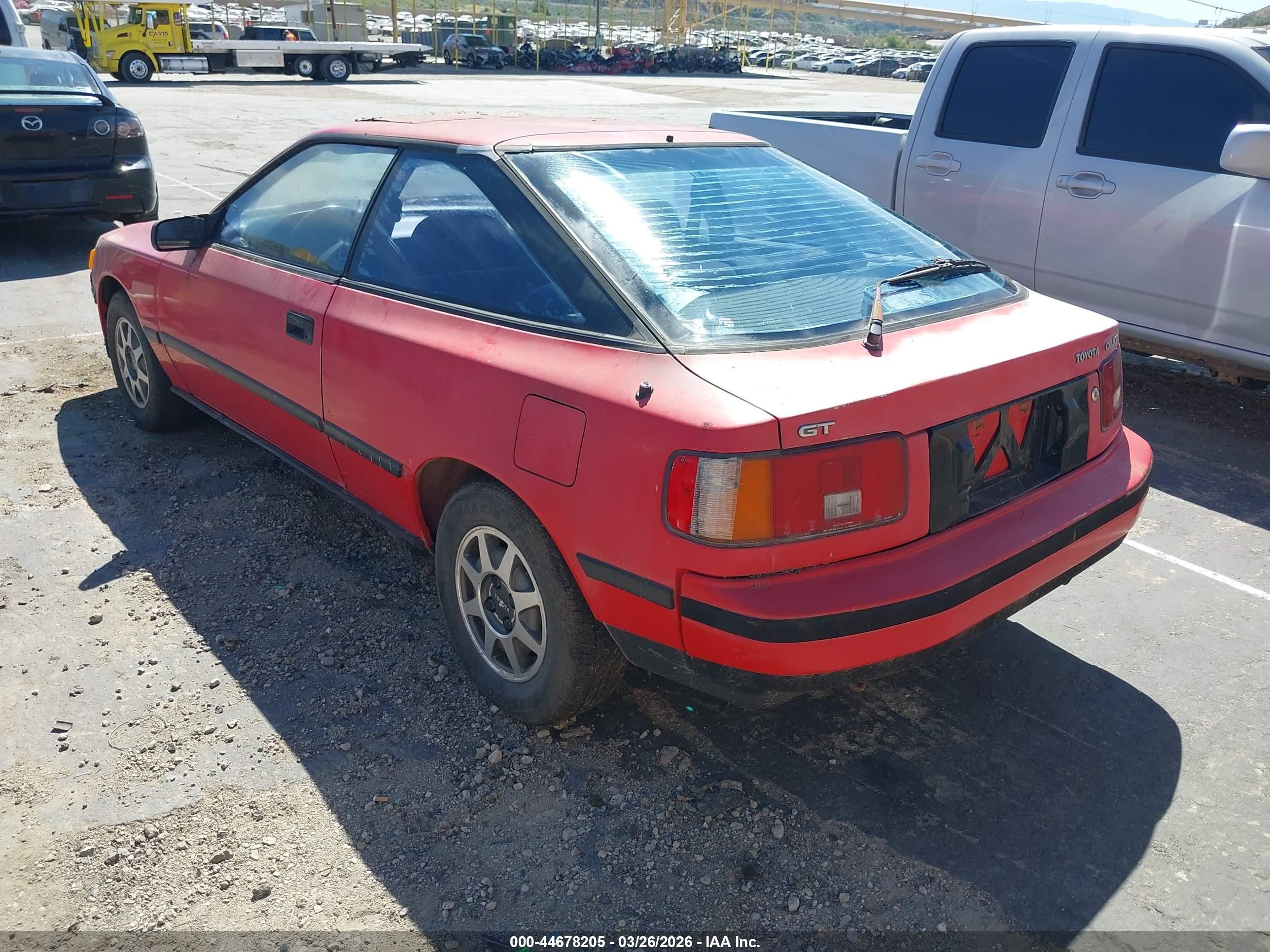 1986 Toyota Celica Gt Красный vin: JT2ST64L2G7068897