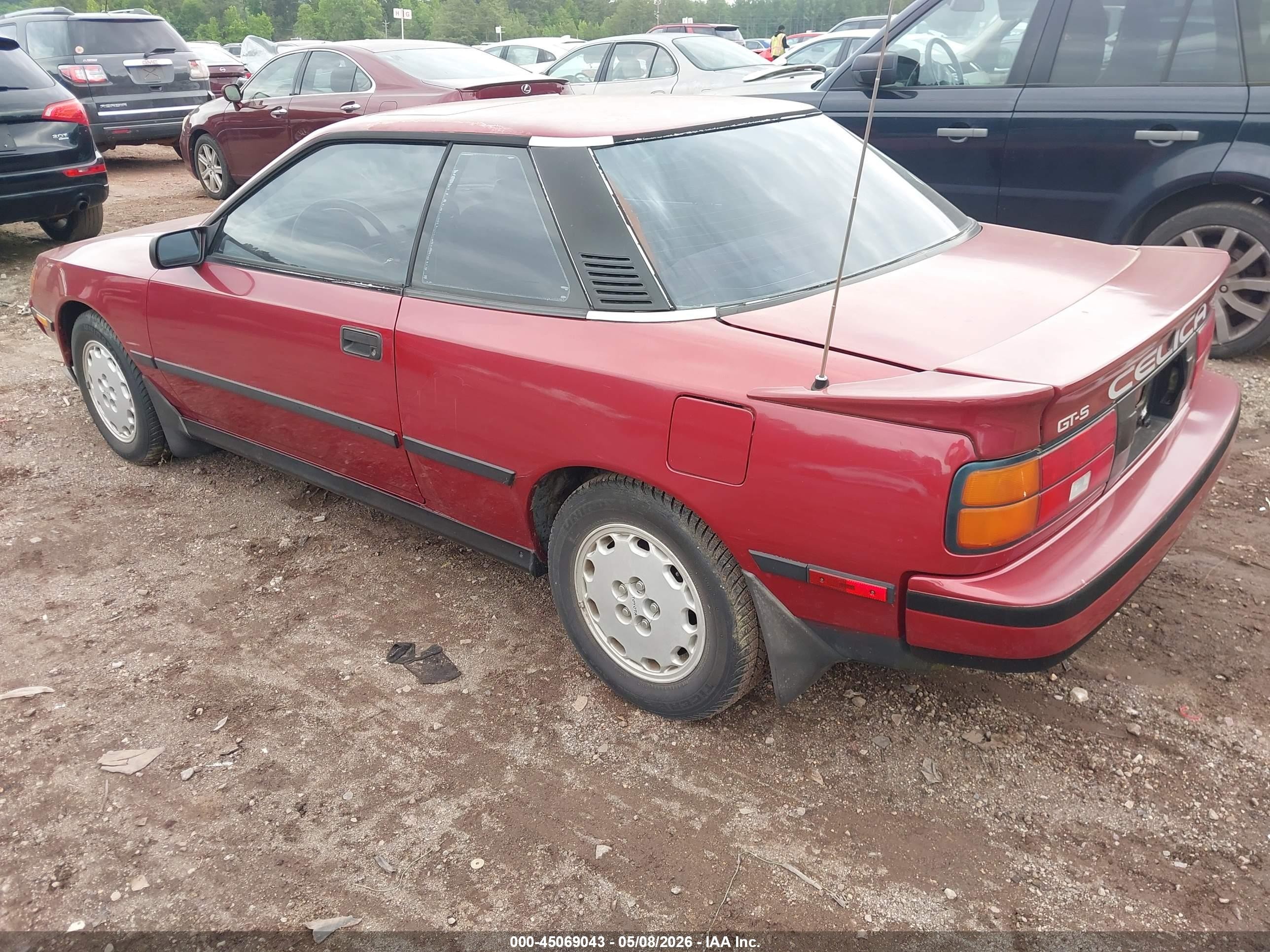 1989 Toyota Celica Gt-s Red vin: JT2ST65CXK7300654