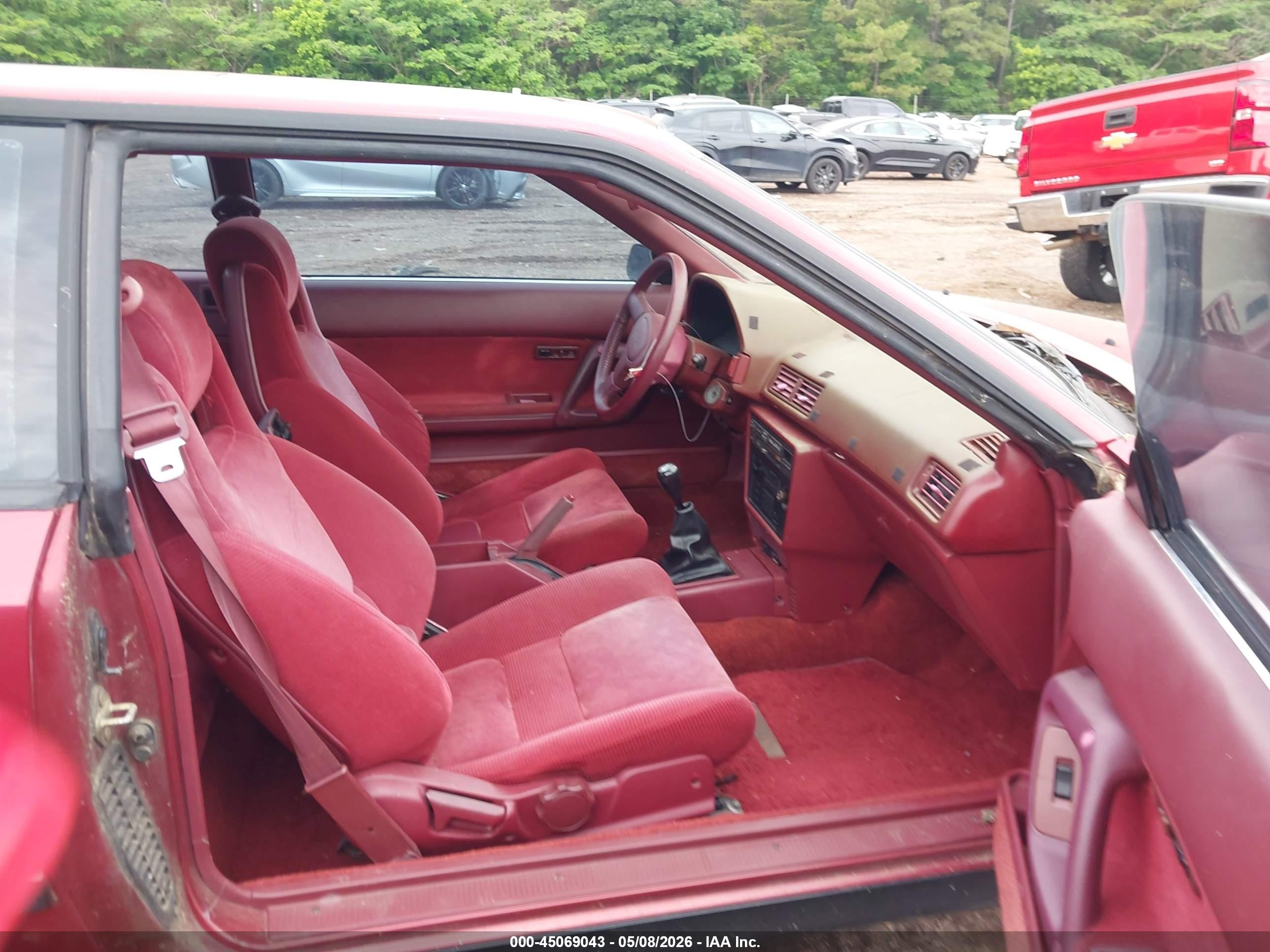 1989 Toyota Celica Gt-s Red vin: JT2ST65CXK7300654