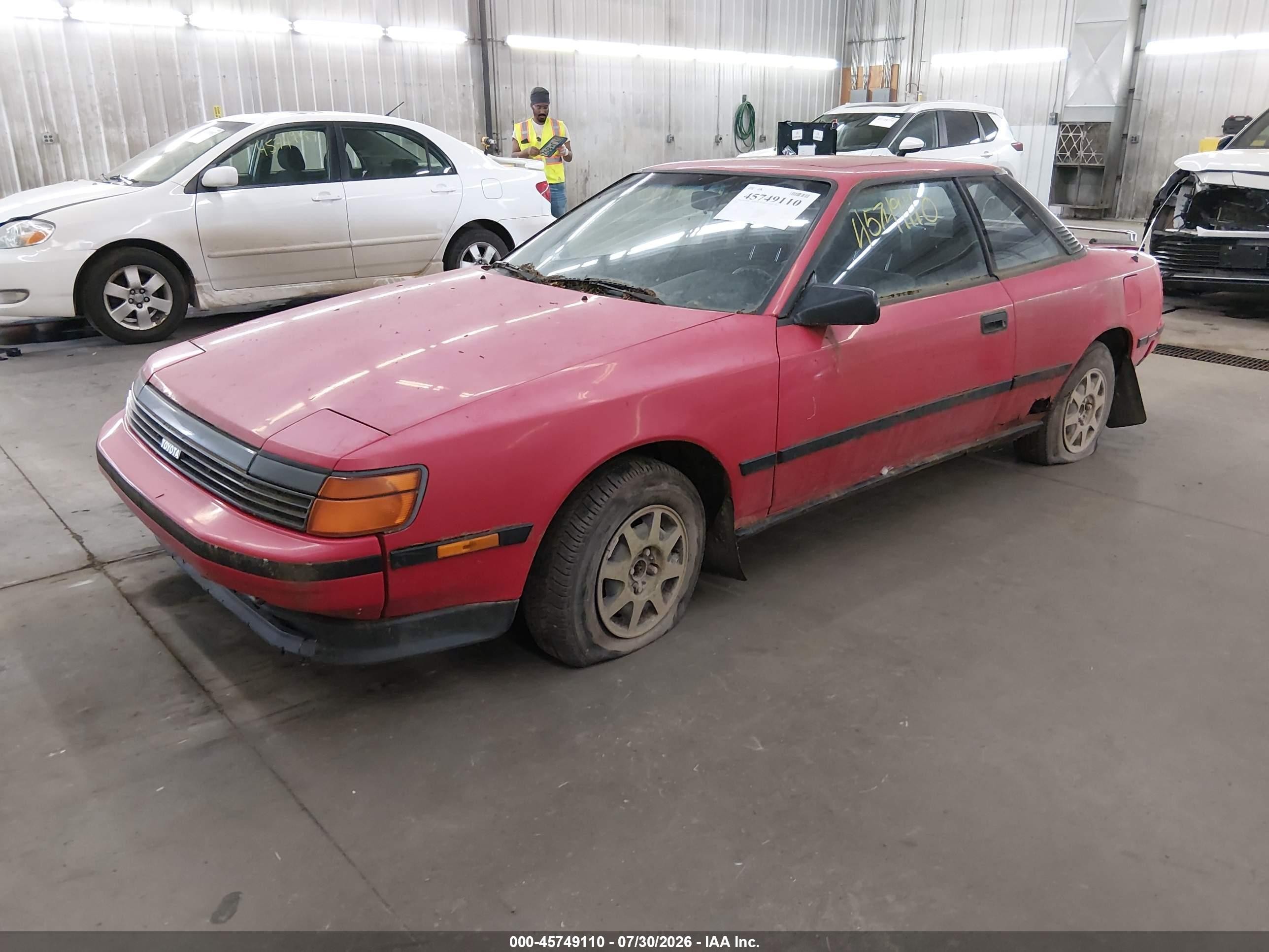 1988 Toyota Celica Gt Красный vin: JT2ST67C7J7247178