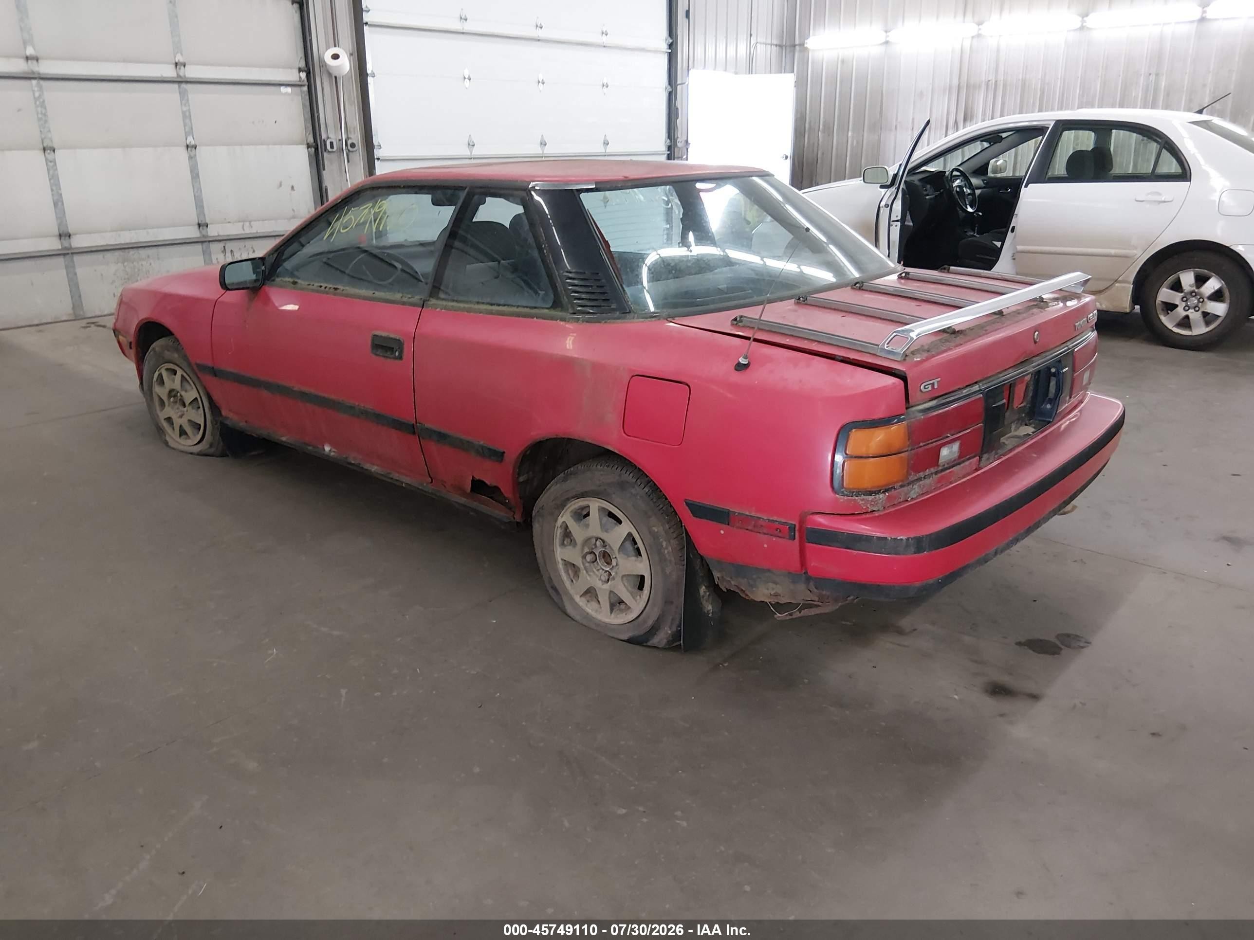 1988 Toyota Celica Gt Красный vin: JT2ST67C7J7247178