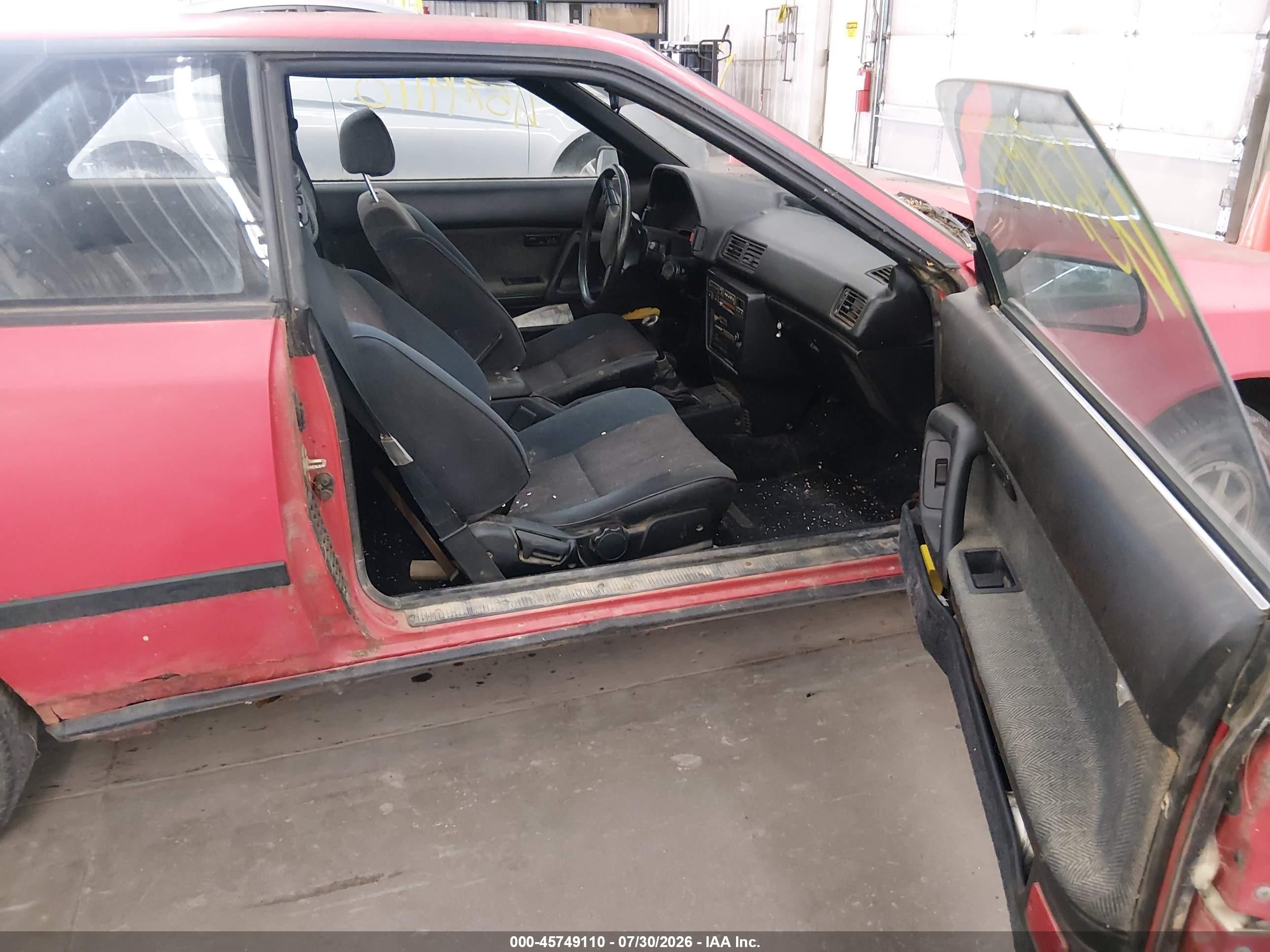 1988 Toyota Celica Gt Красный vin: JT2ST67C7J7247178