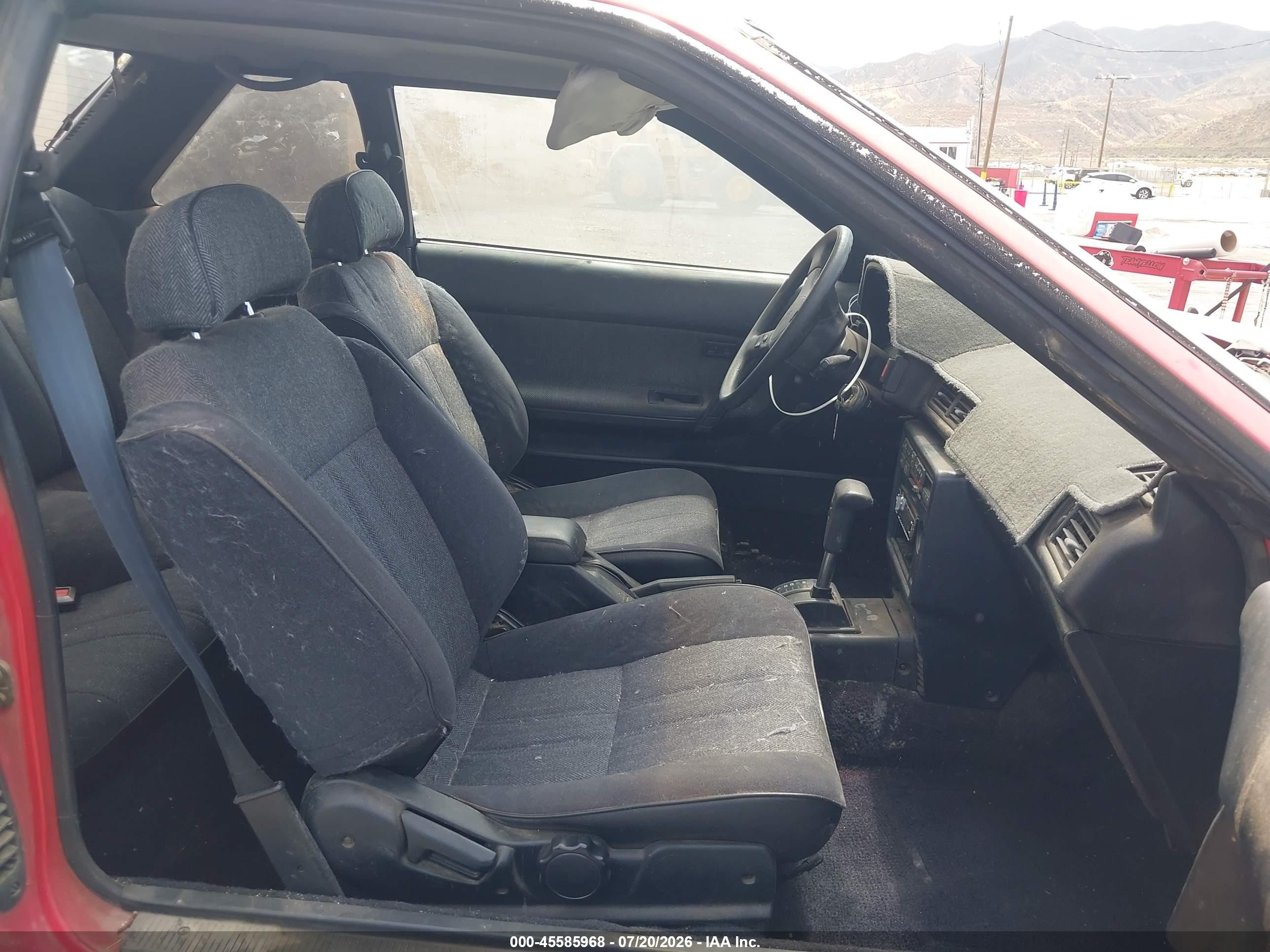 1988 Toyota Celica Gt Red vin: JT2ST67C9J7275158