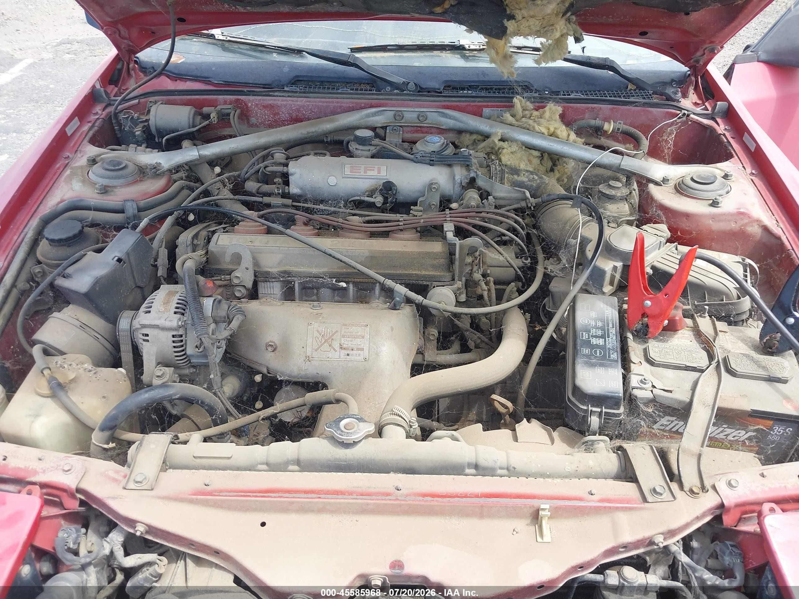 1988 Toyota Celica Gt Red vin: JT2ST67C9J7275158