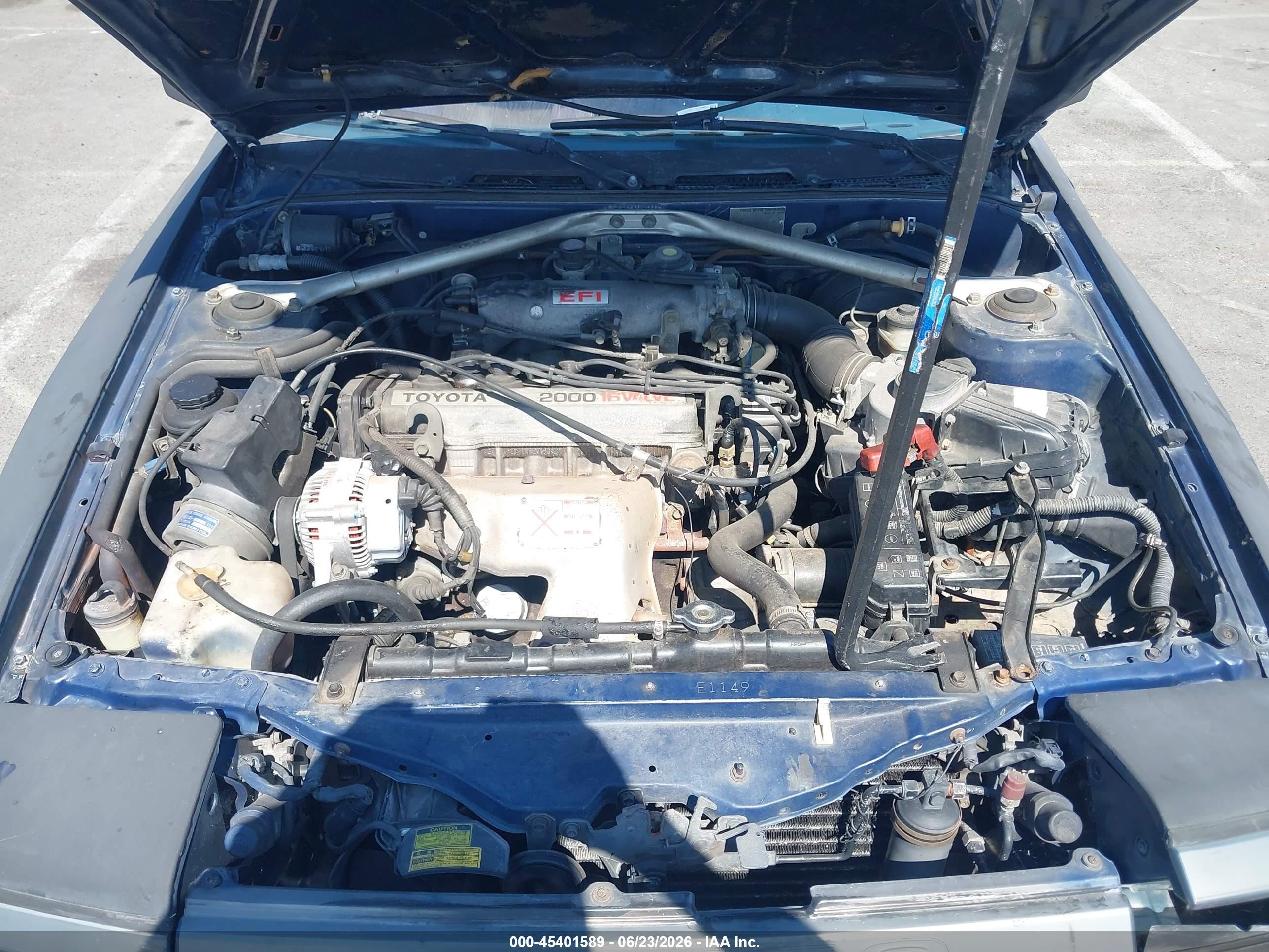 1988 Toyota Celica Gt Синий vin: JT2ST67L5J7189801