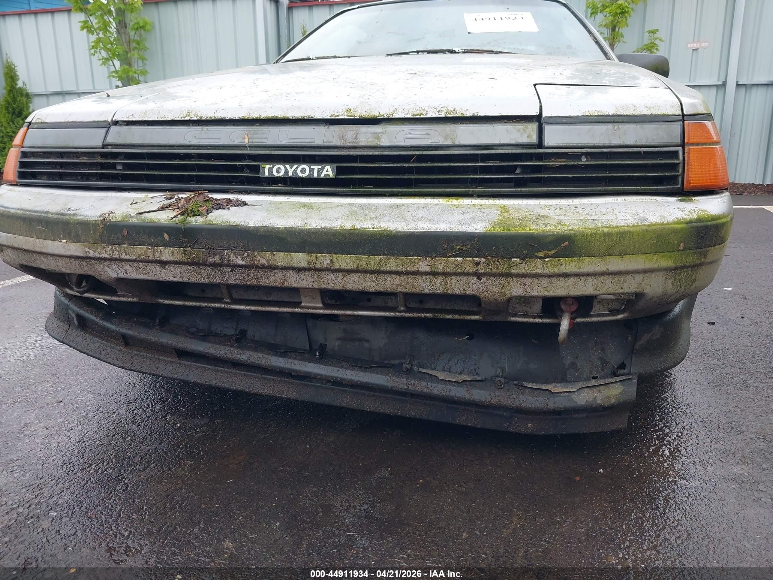 1988 Toyota Celica Gt Silver vin: JT2ST67L6J7189421