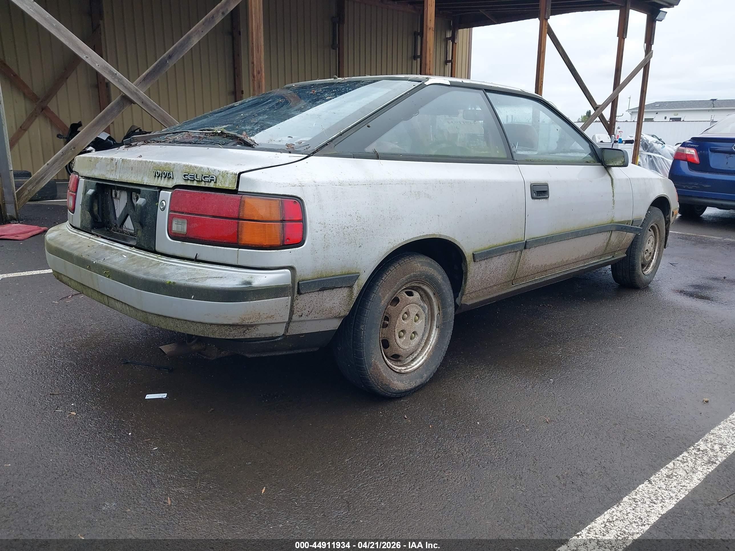 1988 Toyota Celica Gt Silver vin: JT2ST67L6J7189421