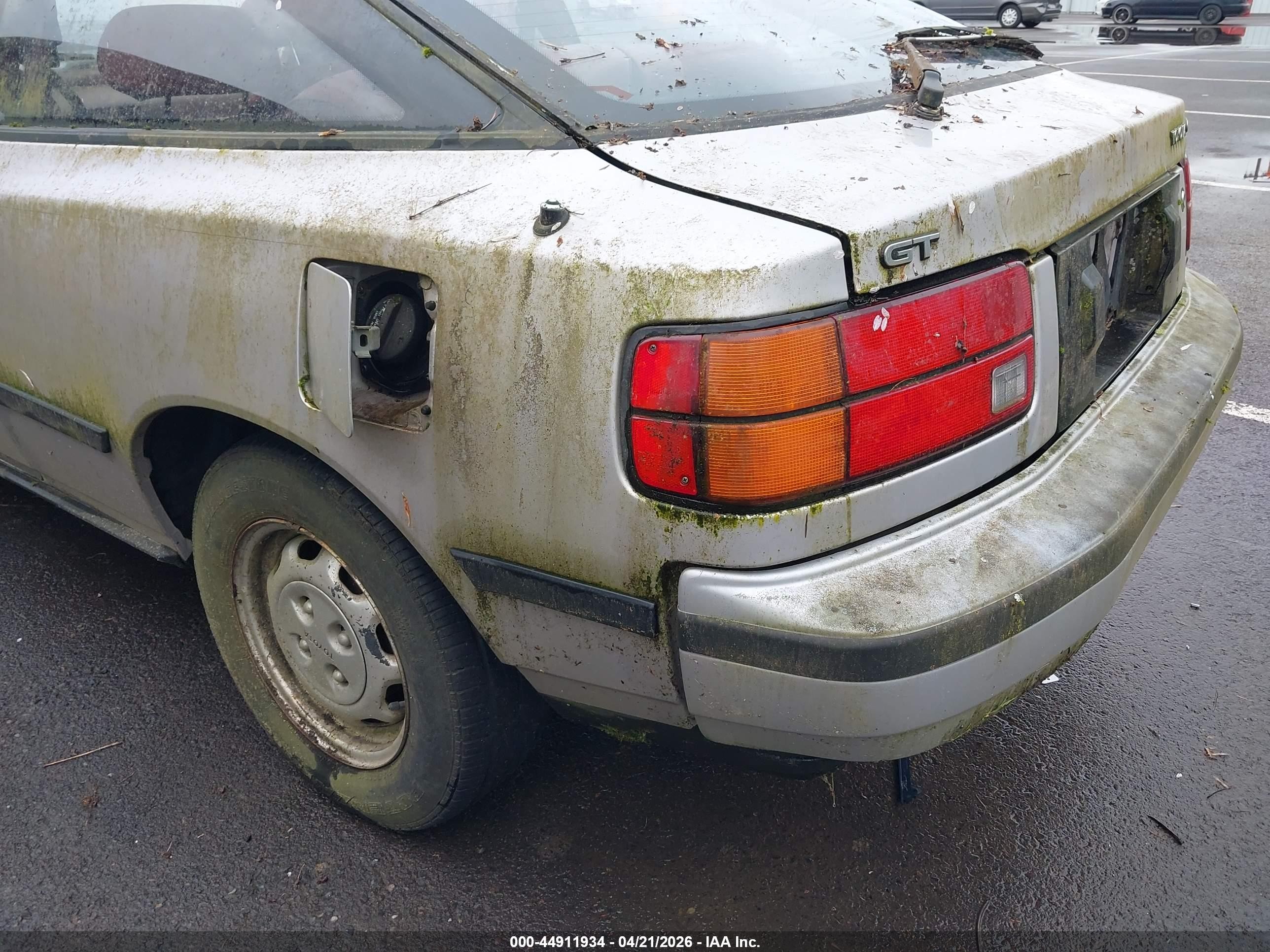 1988 Toyota Celica Gt Silver vin: JT2ST67L6J7189421
