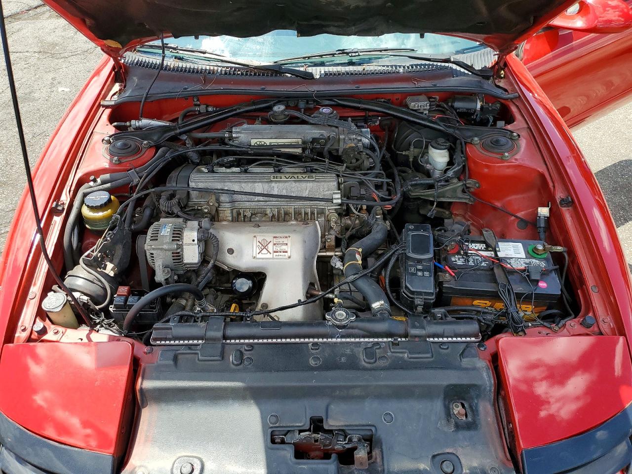 1992 Toyota Celica Gt Красный vin: JT2ST87F5N0104332