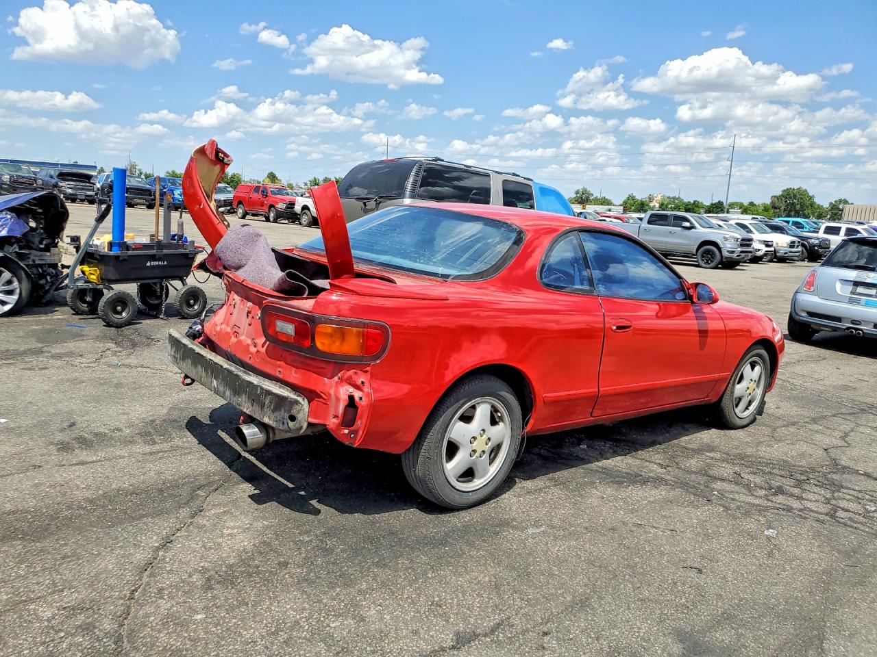 1992 Toyota Celica Gt Красный vin: JT2ST87F5N0104332