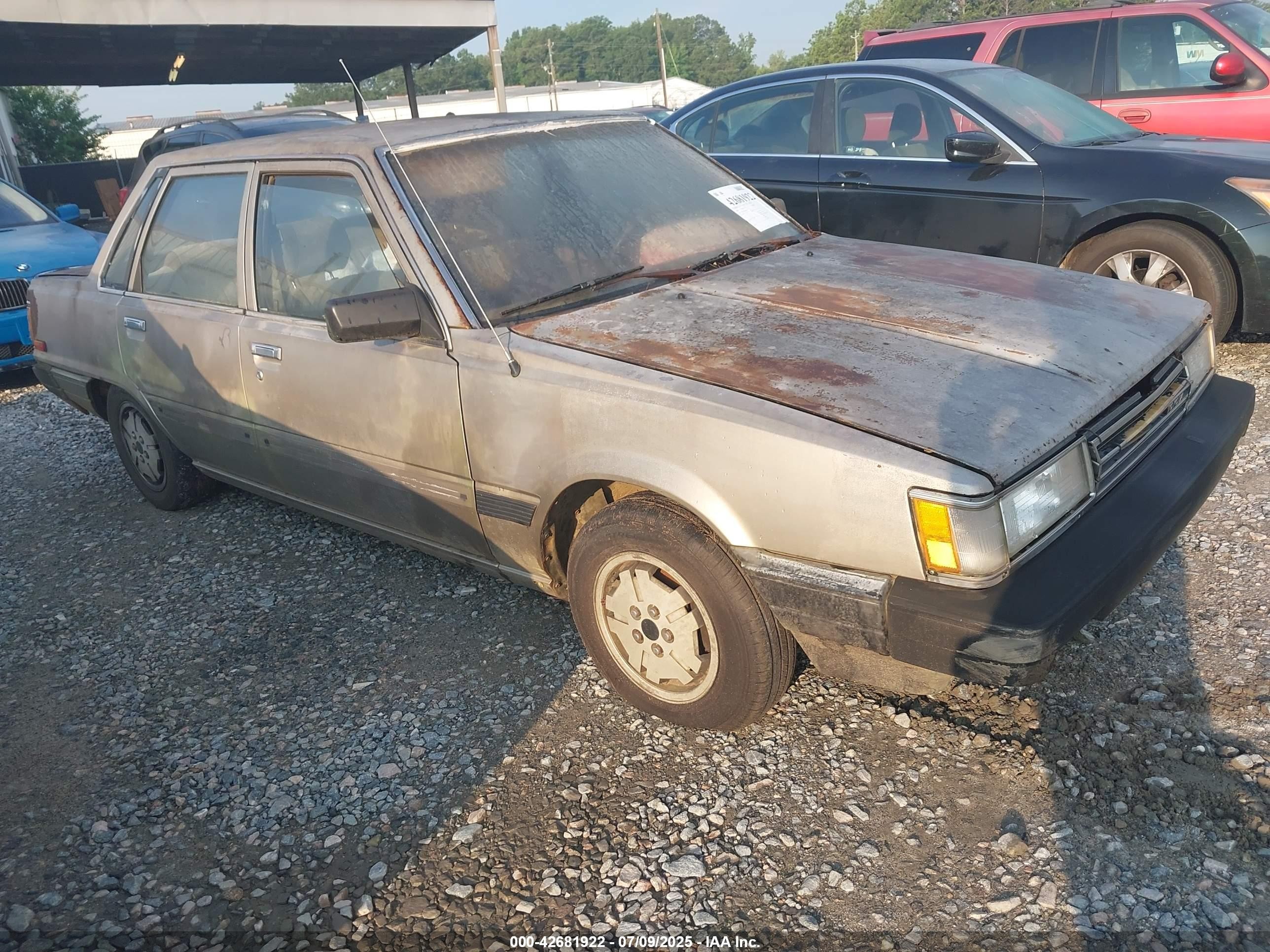 1986 Toyota Camry Dlx Pewter vin: JT2SV12E2G6028729