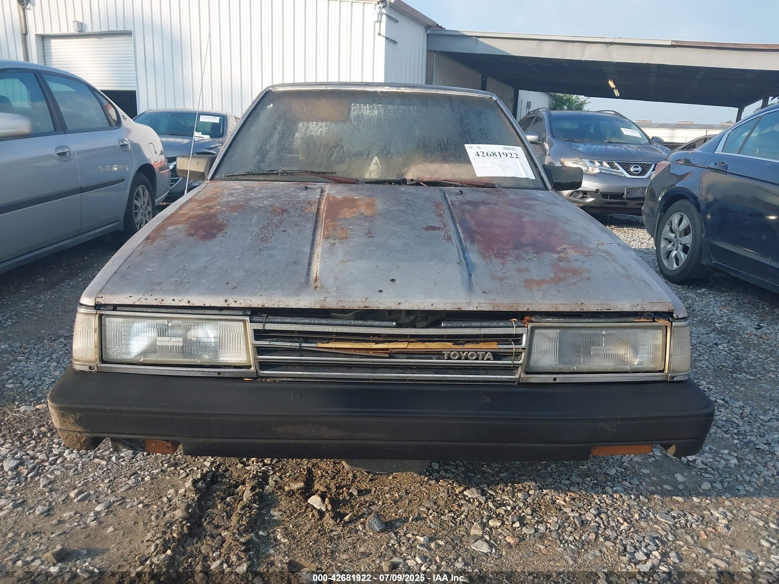 1986 Toyota Camry Dlx Pewter vin: JT2SV12E2G6028729