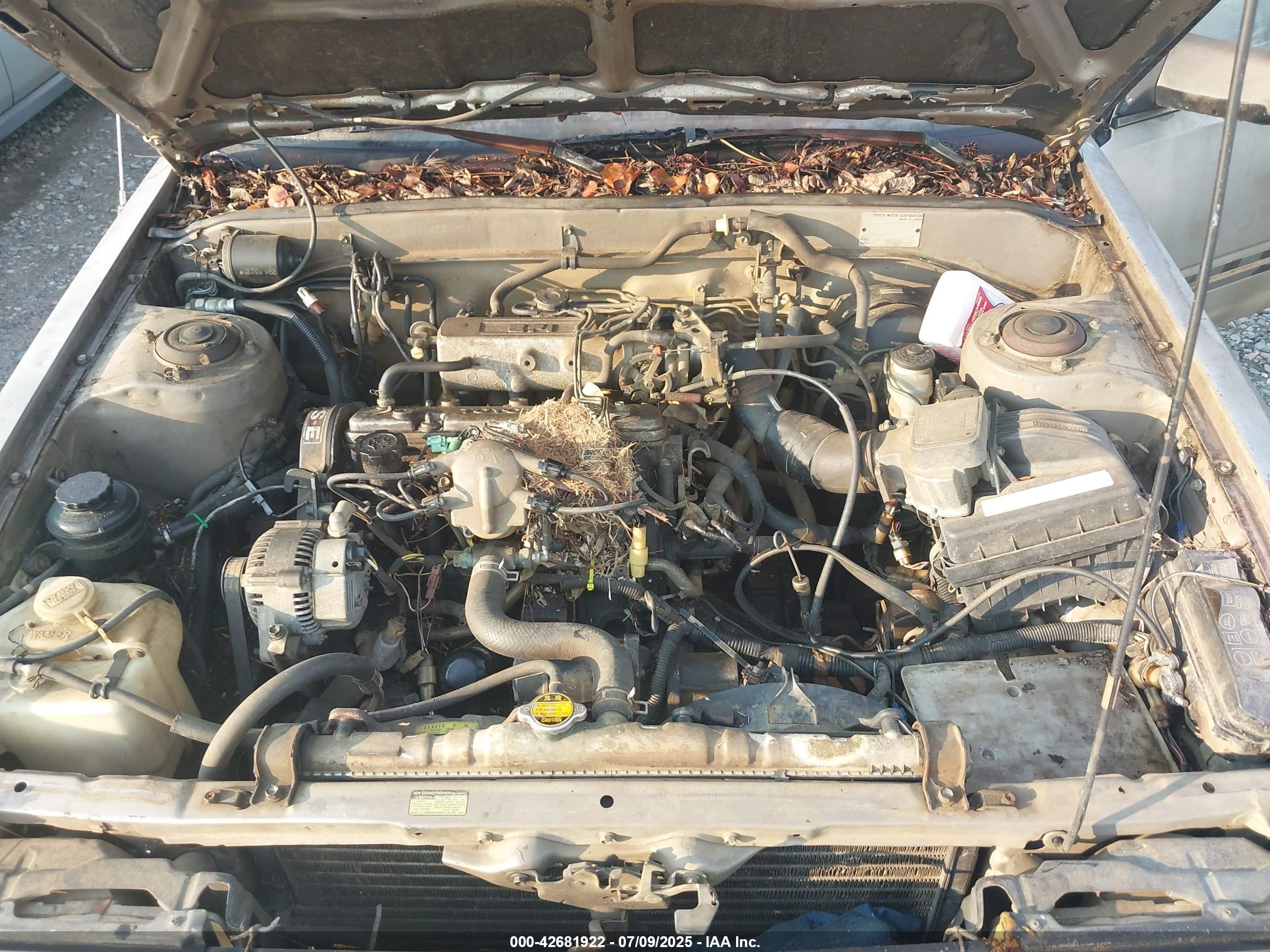1986 Toyota Camry Dlx Pewter vin: JT2SV12E2G6028729