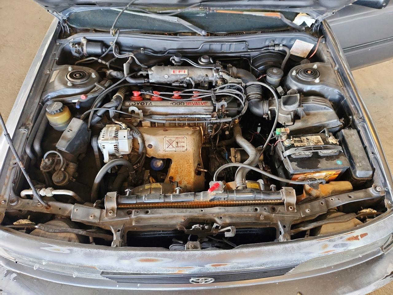 1991 Toyota Camry Deluxe Gray vin: JT2SV21E1M3446218