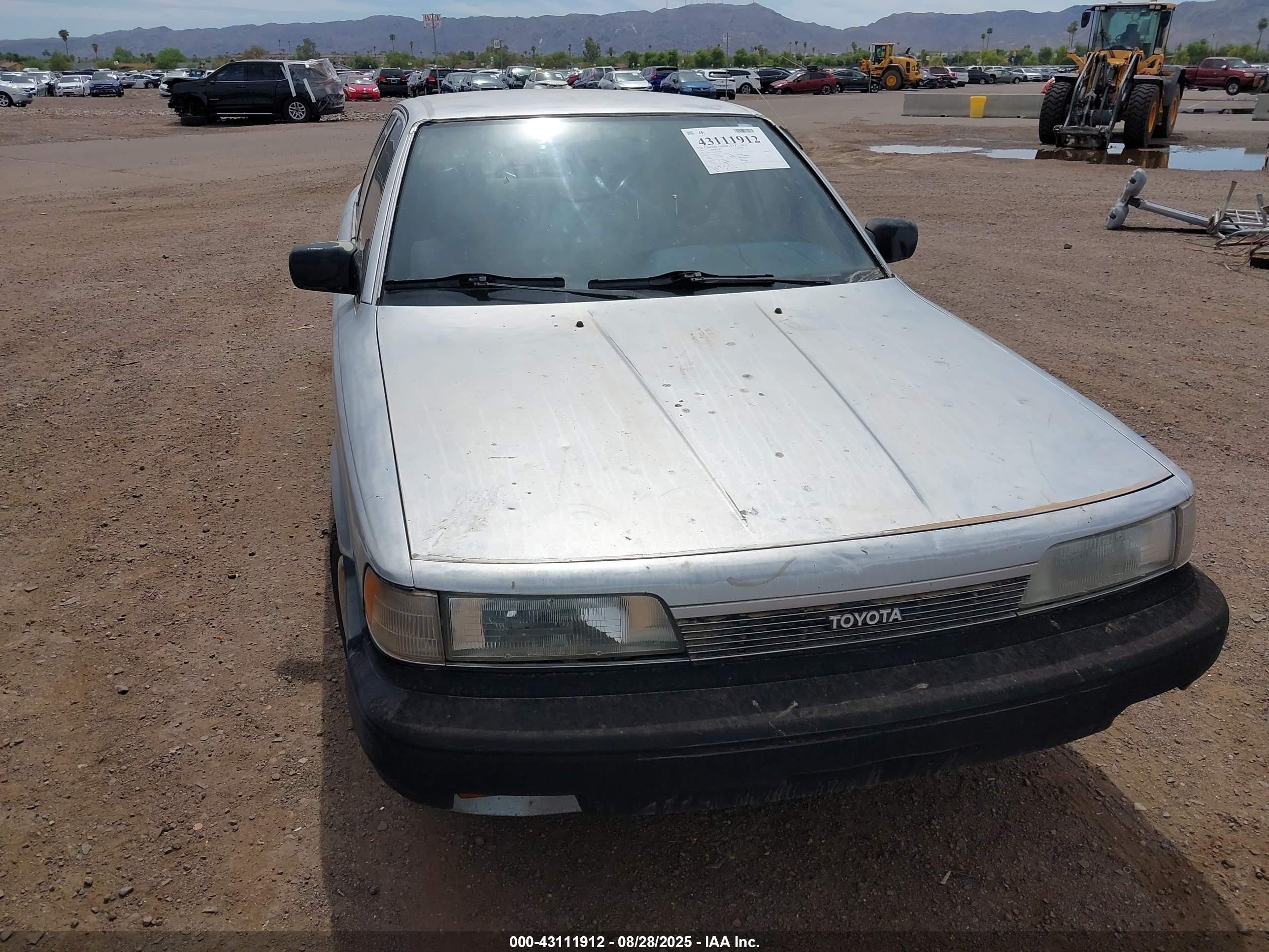 1987 Toyota Camry Dlx Silver vin: JT2SV21E2H3074586